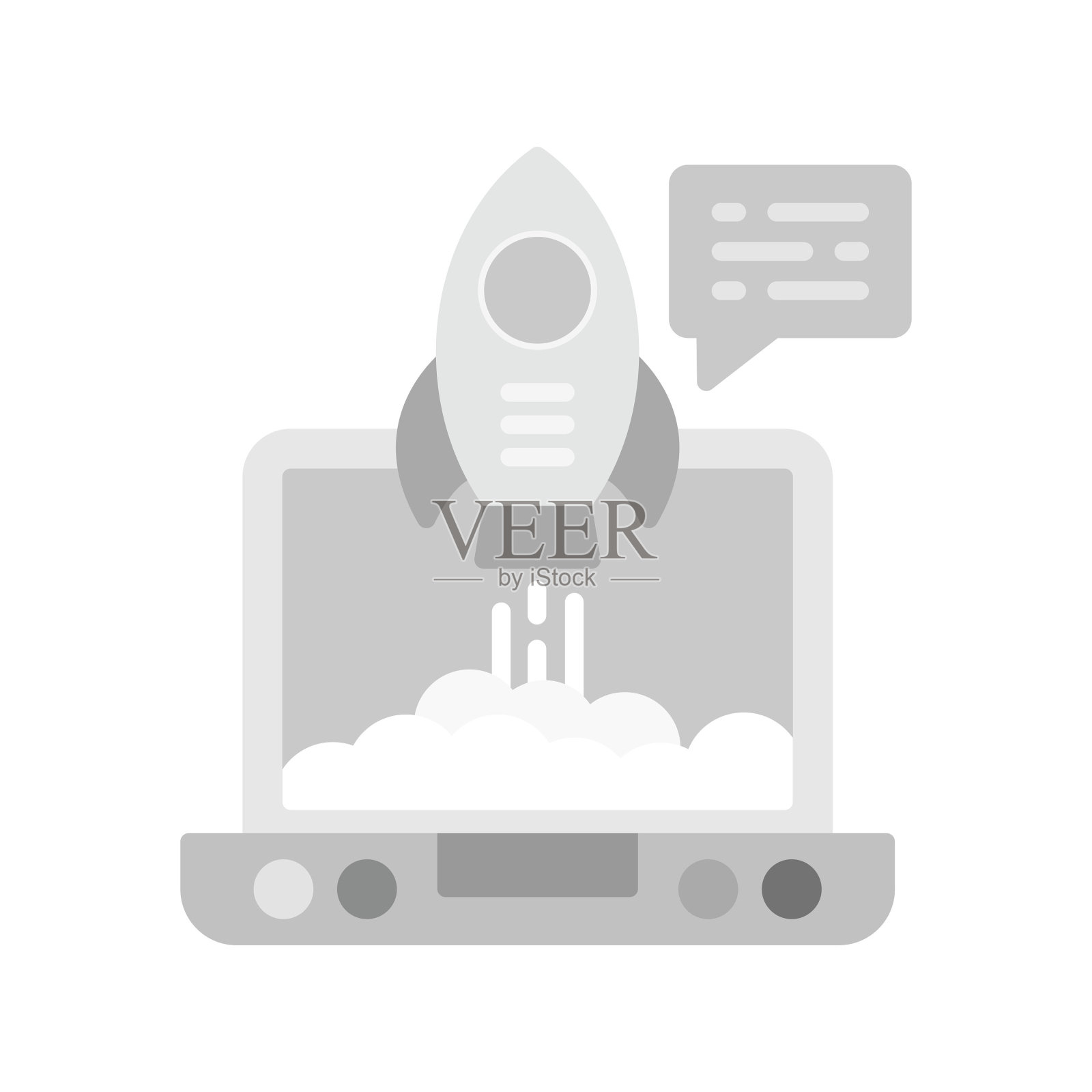 启动图标插画图片素材