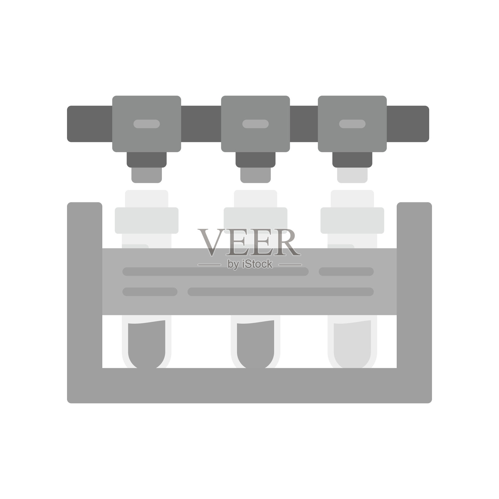 化学图标插画图片素材