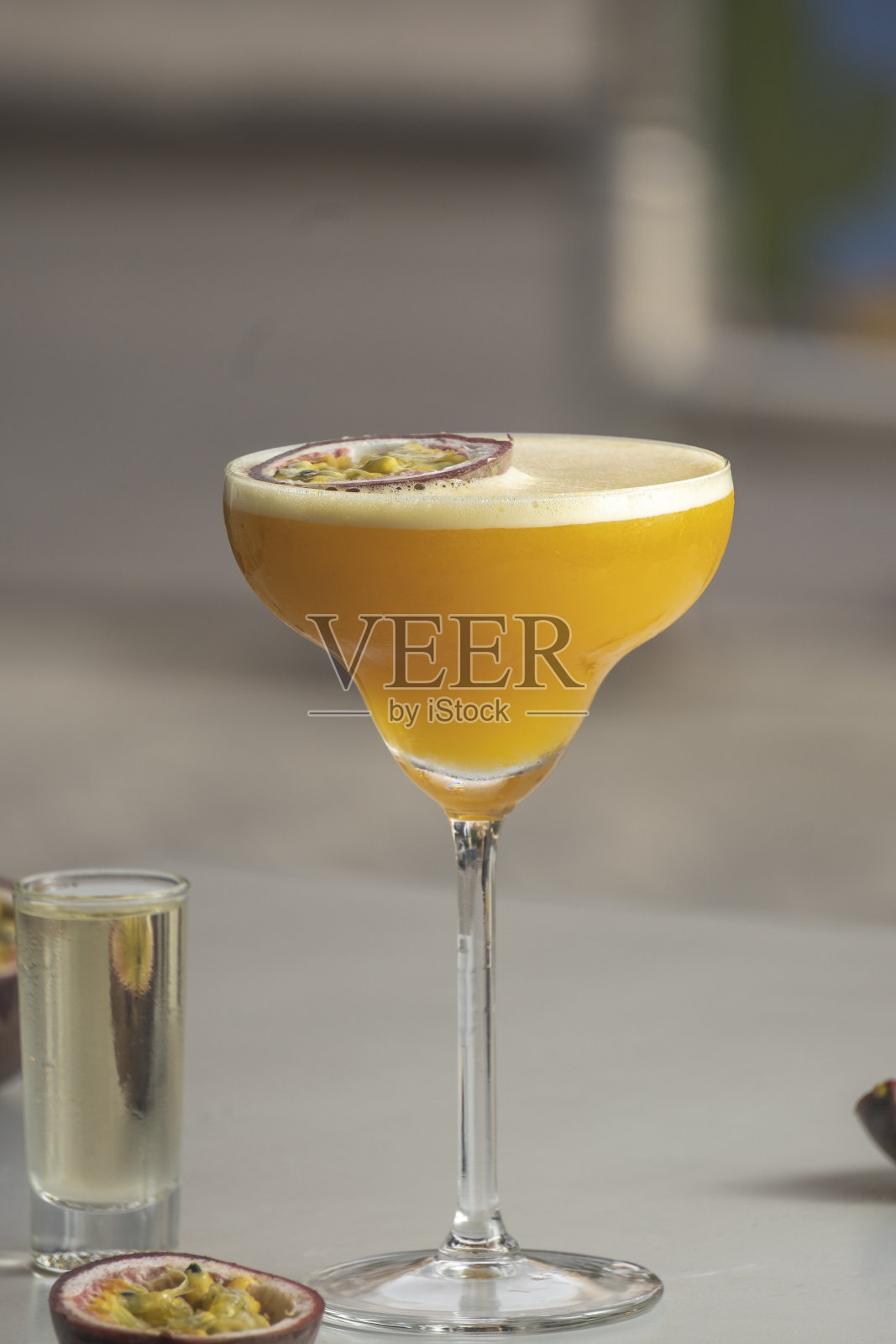 色情明星马提尼百香果味鸡尾酒照片摄影图片