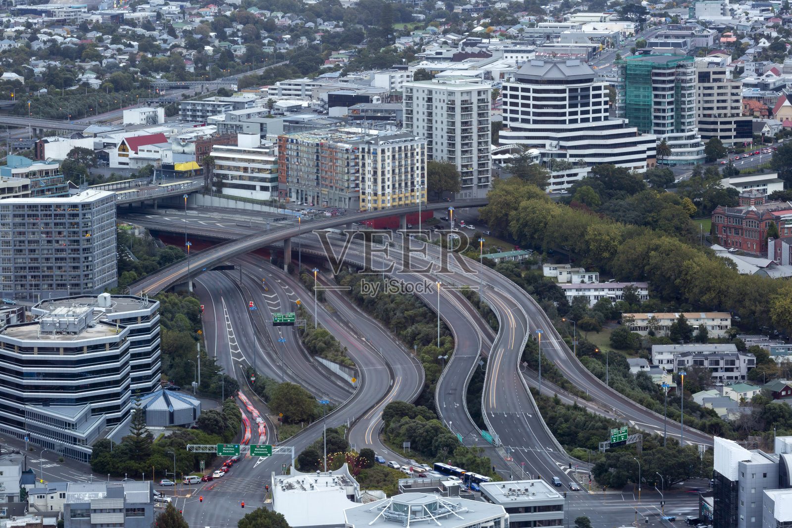 新西兰奥克兰市中心照片摄影图片