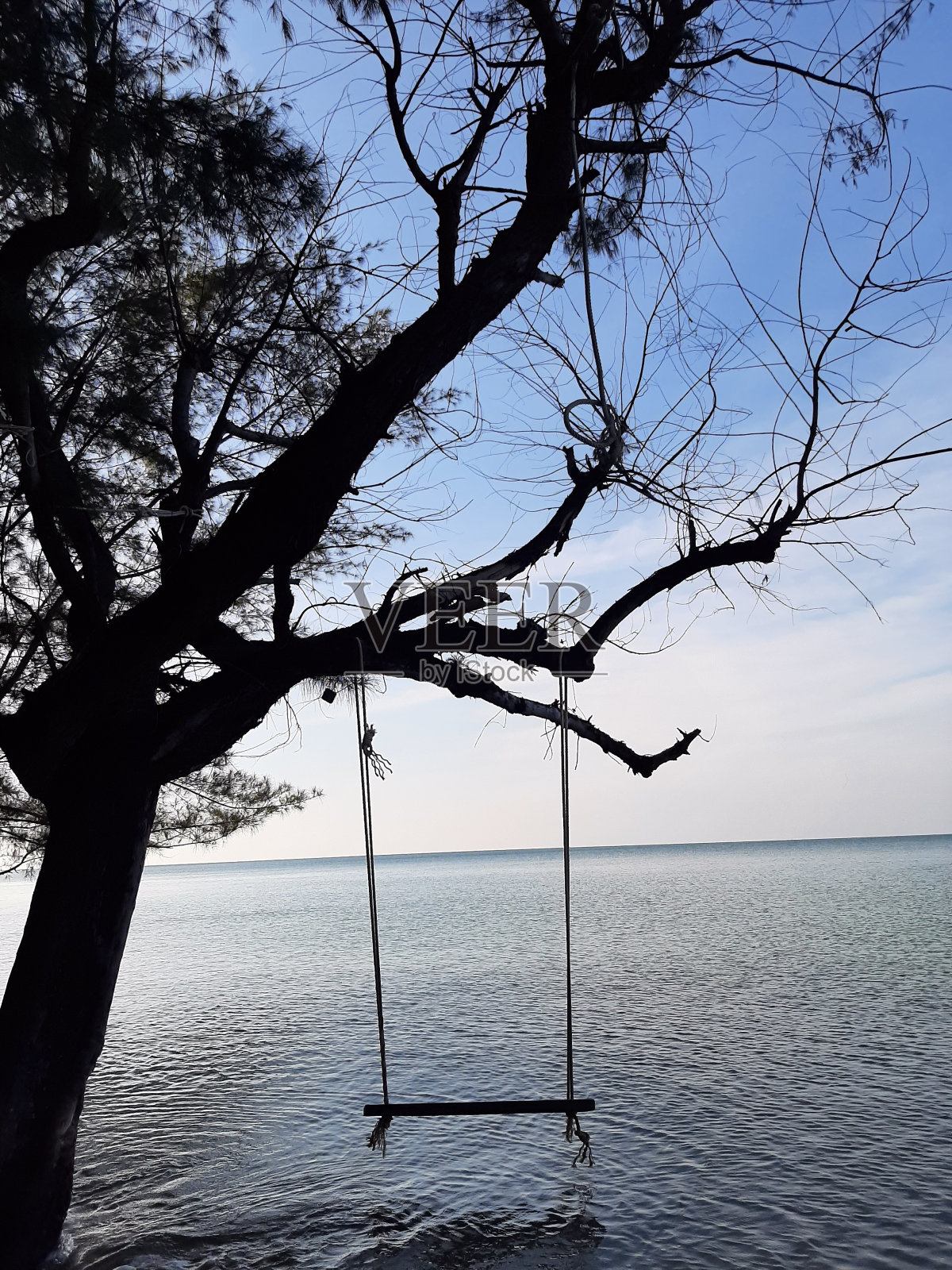 清晨的大海照片摄影图片