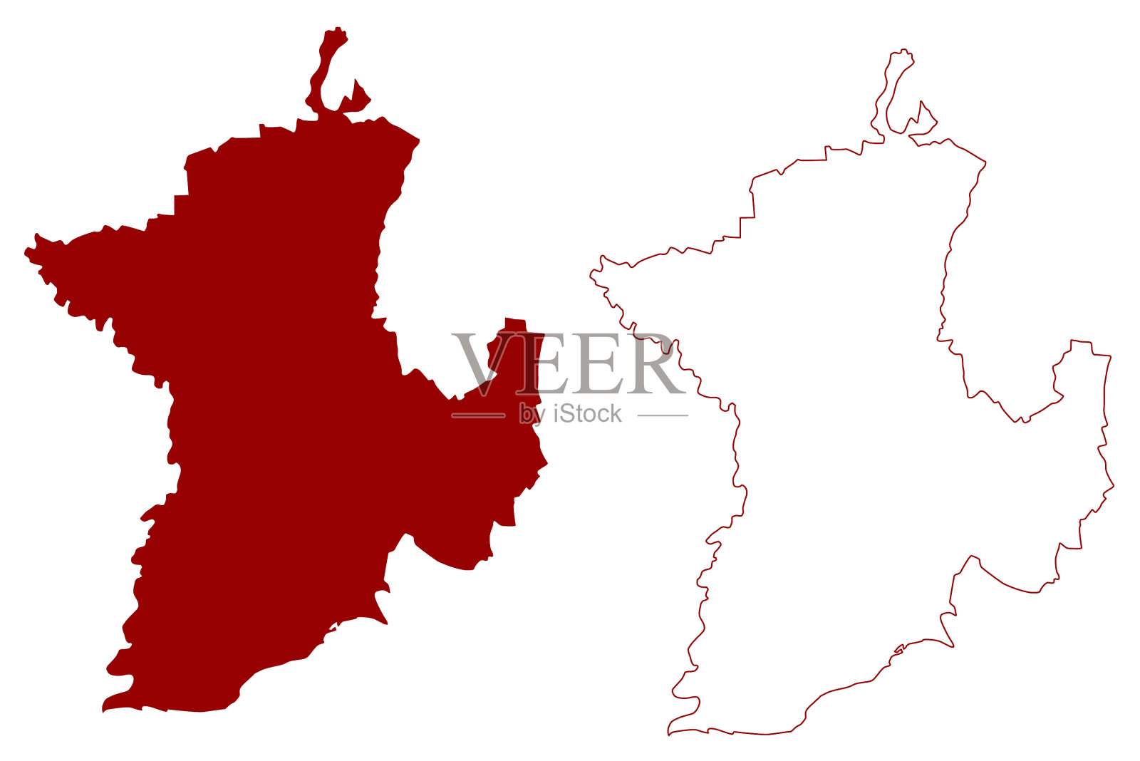 瑞士洛桑瓦西部地区插画图片素材