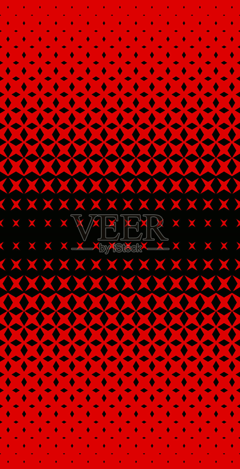 带有菱形和星形的半色调图案。抽象几何梯度背景。矢量插图。插画图片素材