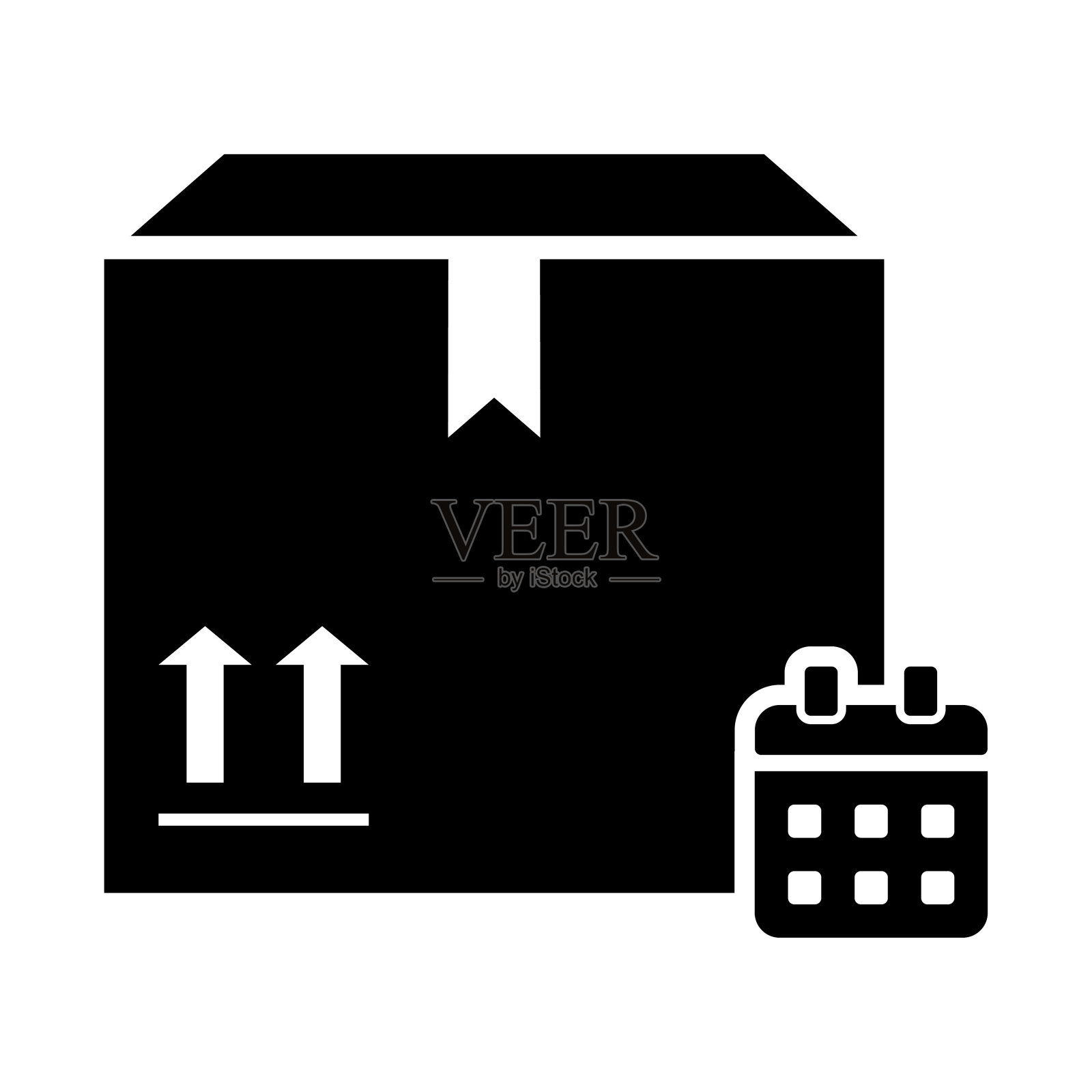 交货日期图标插画图片素材