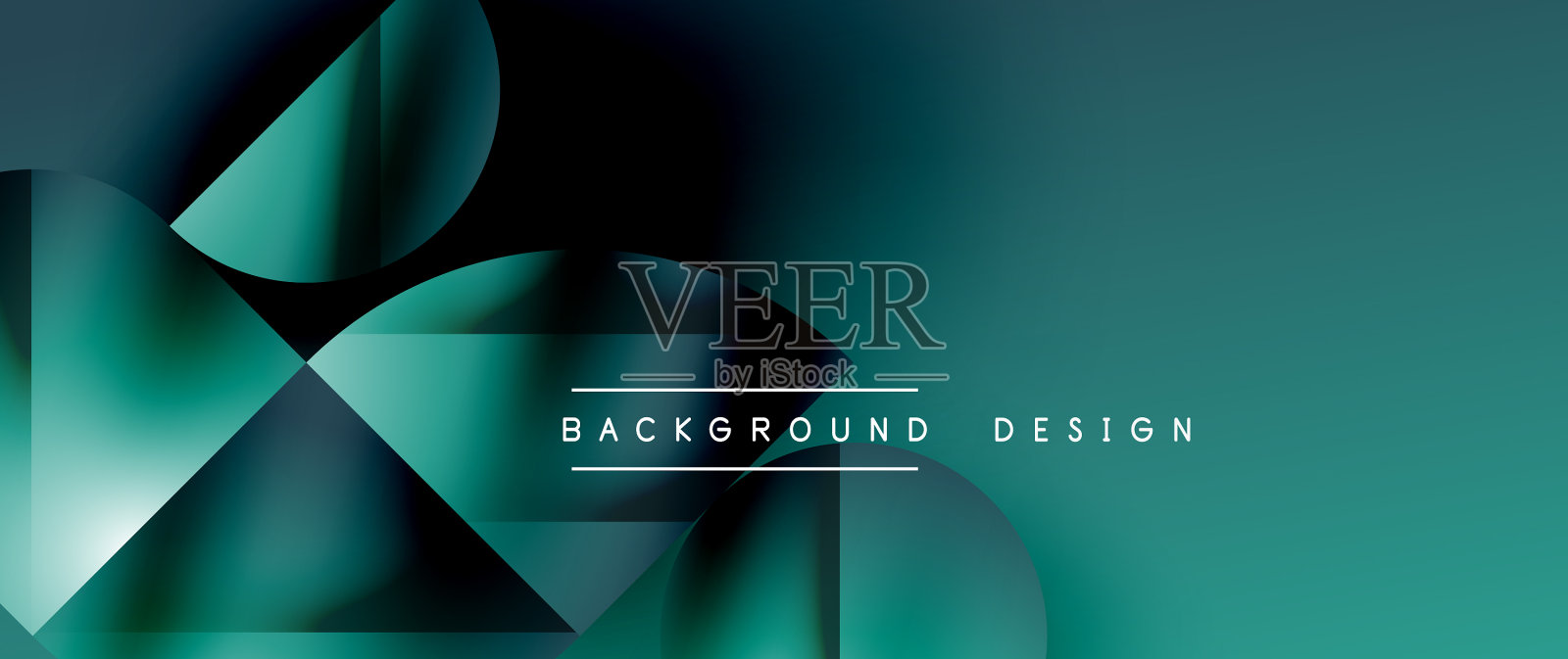 极简主义的精髓-金属圈和插画图片素材