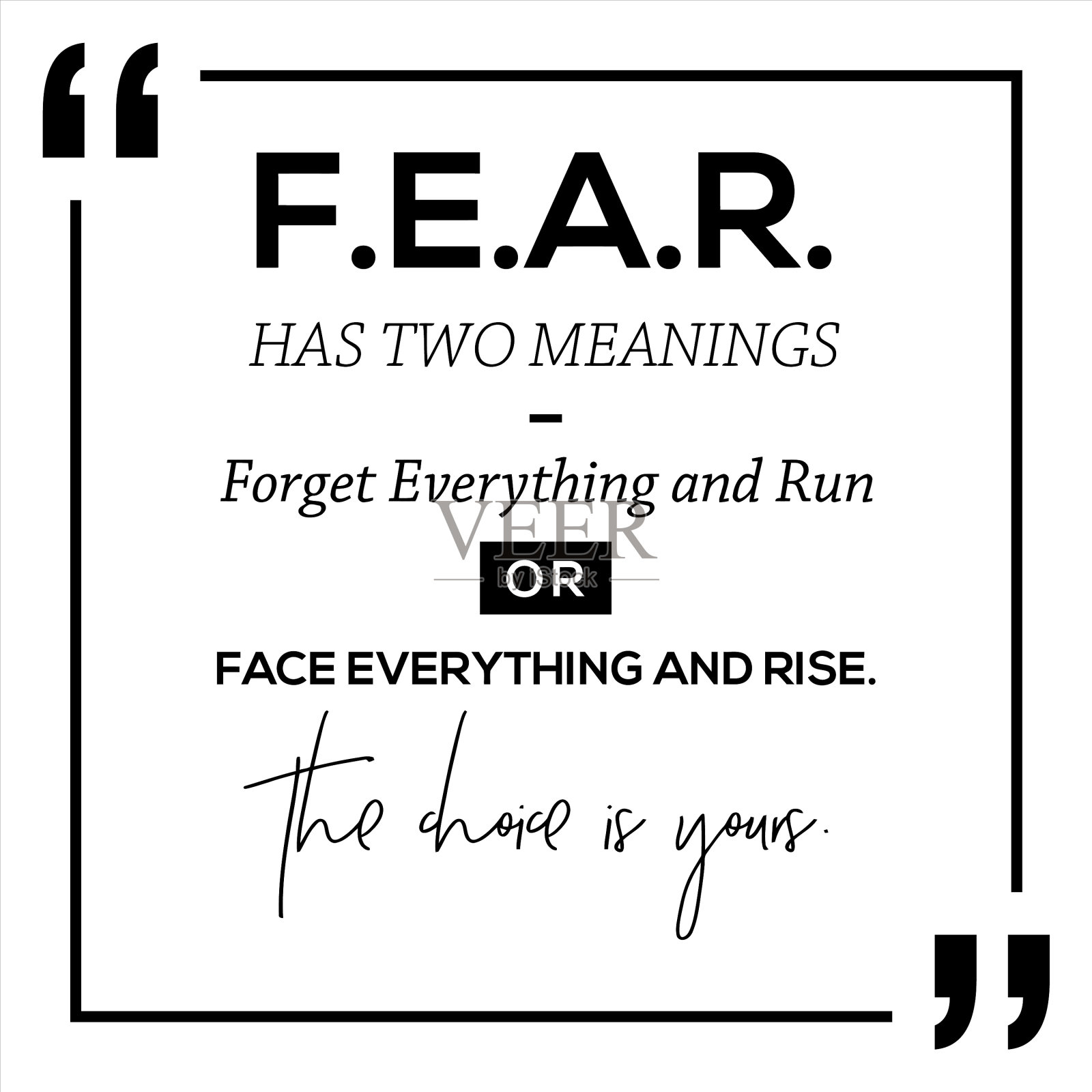 励志励志名言设计名言插画图片素材