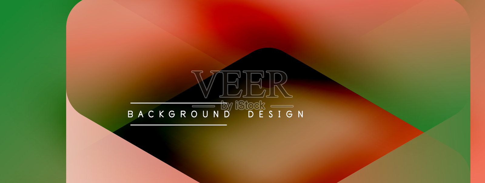 几何背景装饰与动态箭头插画图片素材