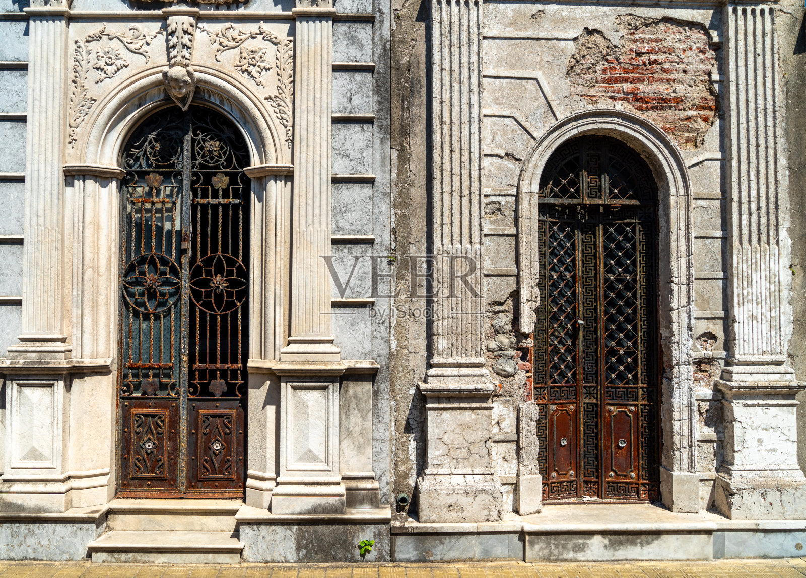 拉雷科莱塔公墓，阿根廷布宜诺斯艾利斯照片摄影图片