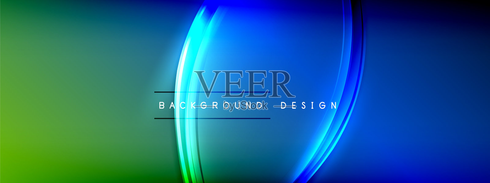 抽象背景-液体透明插画图片素材