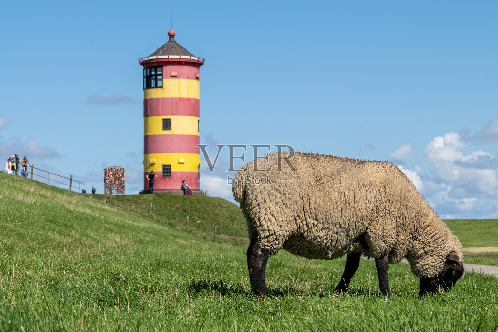 Pilsum灯塔照片摄影图片