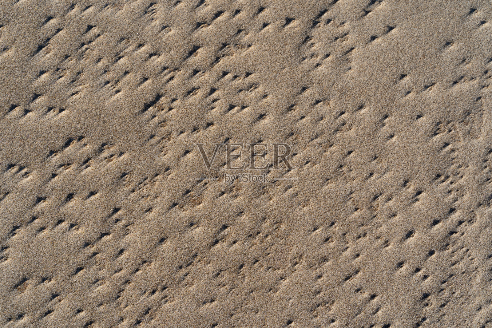 海砂。退潮时海滩上的天然沙纹照片摄影图片