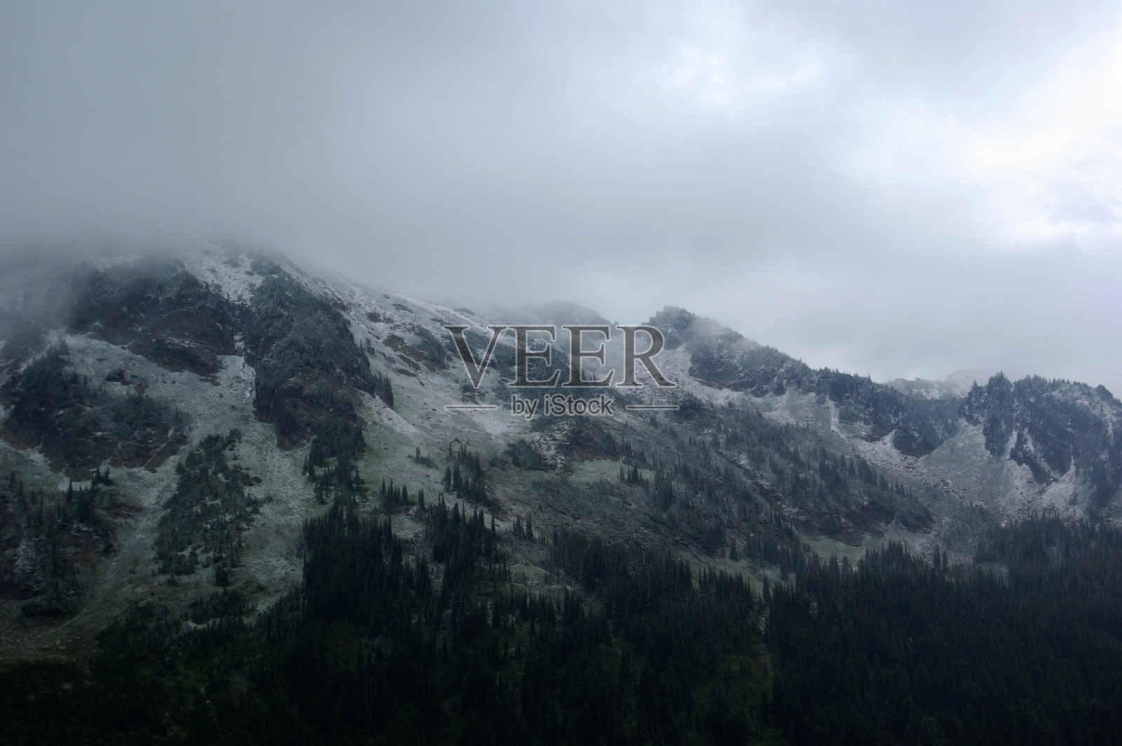 雪山云海照片摄影图片