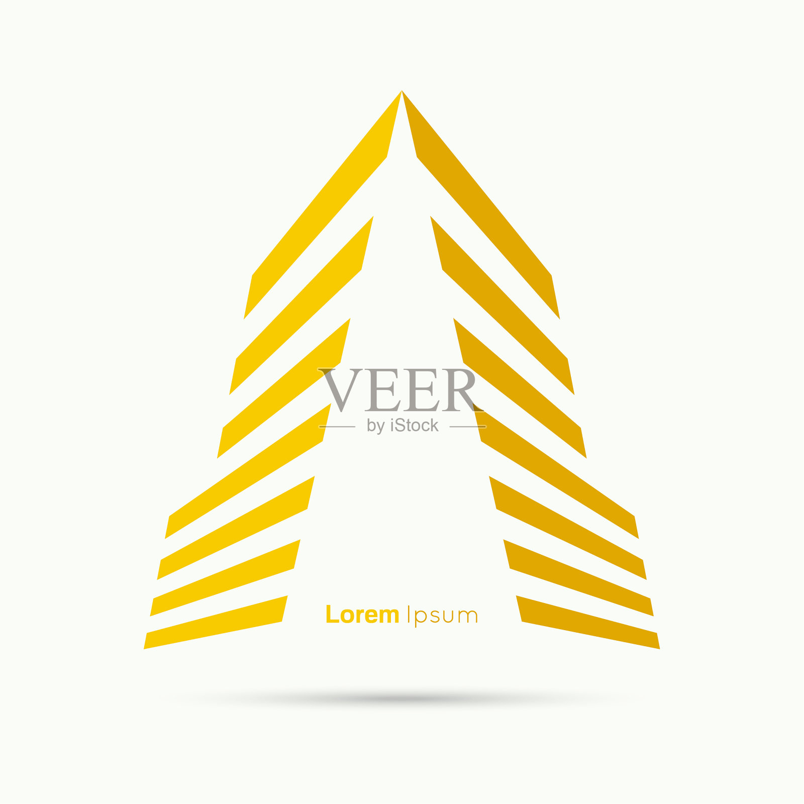 箭头矢量符号。插画图片素材