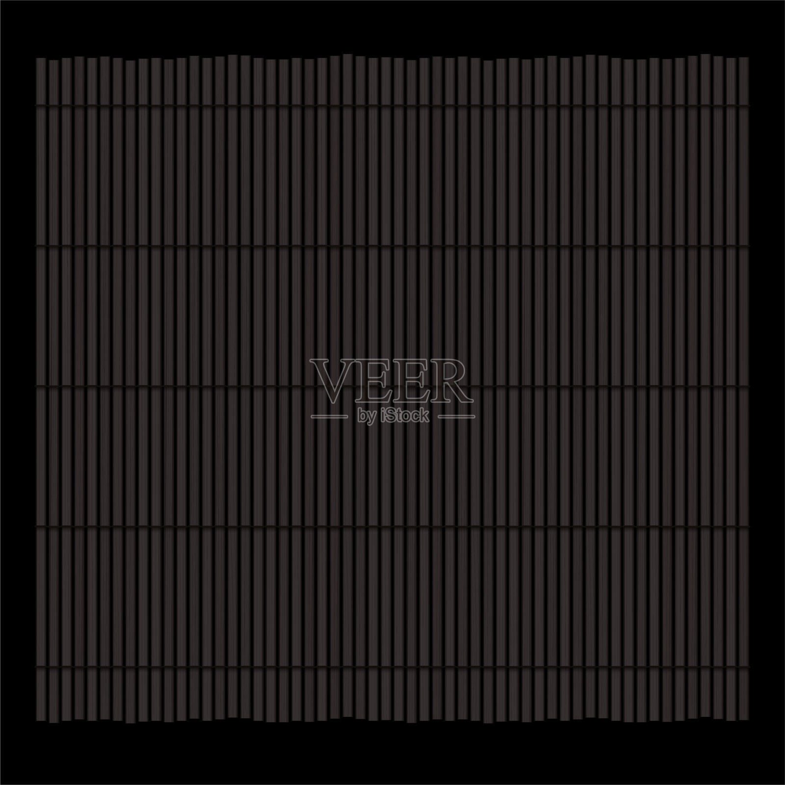 竹寿司垫插画图片素材