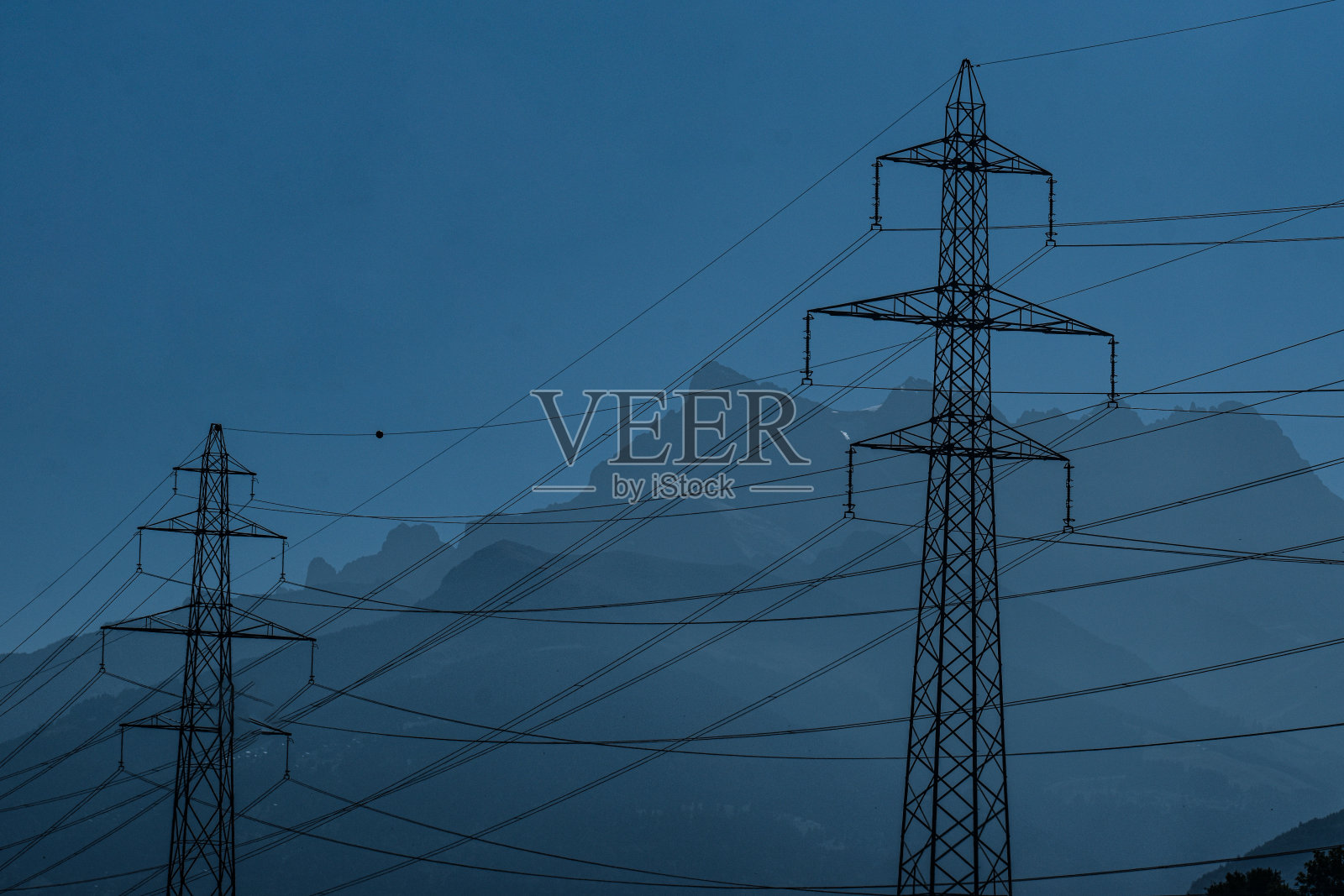 变压器线杆照片摄影图片