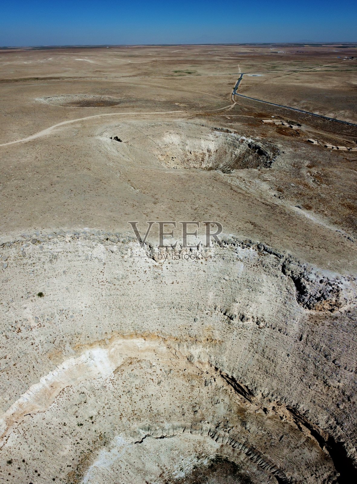 大塌方天坑照片摄影图片