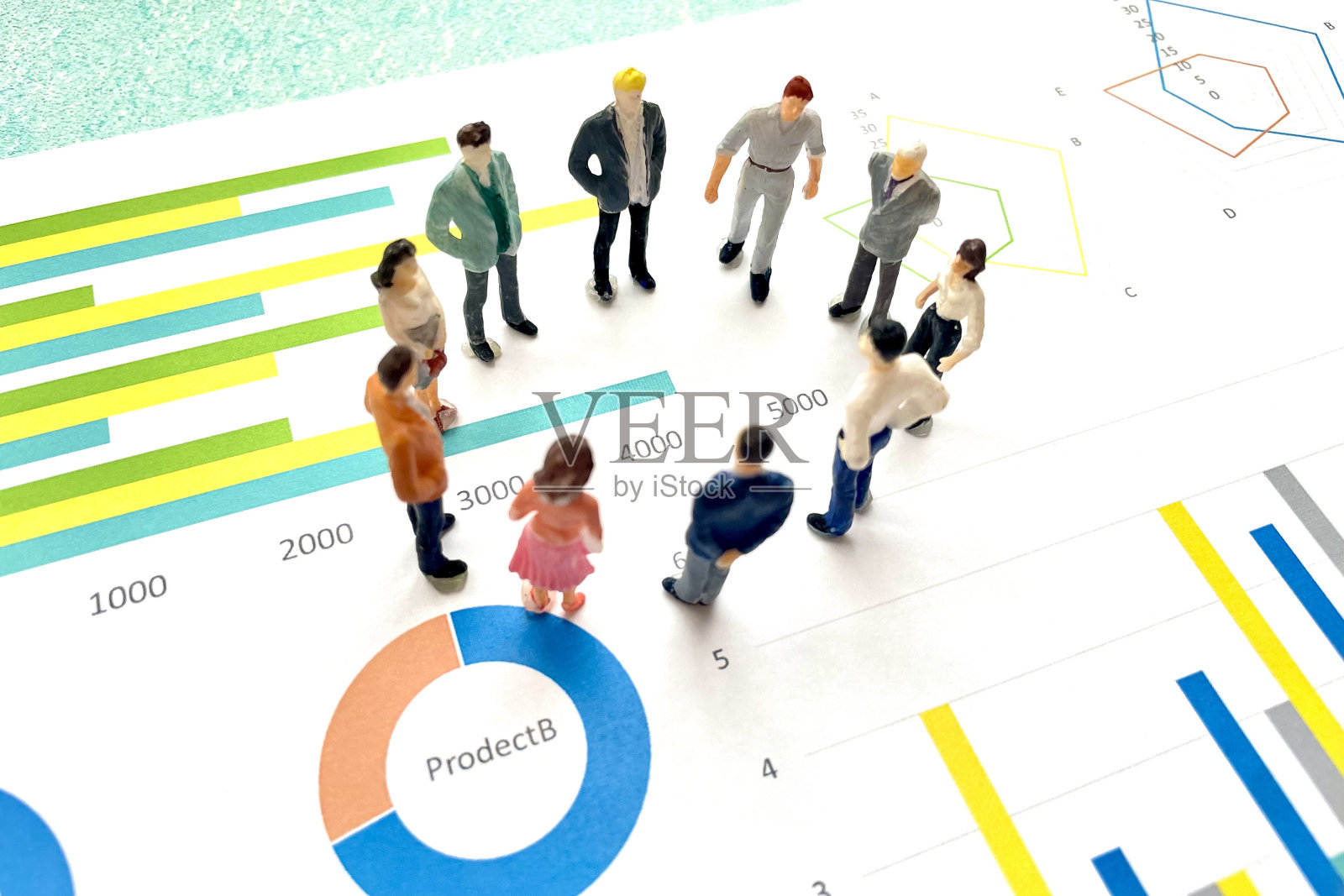 围成一圈照片摄影图片