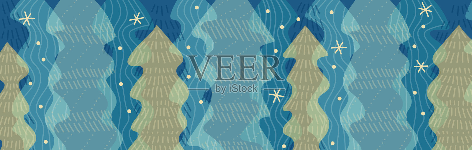 圣诞节背景插画图片素材