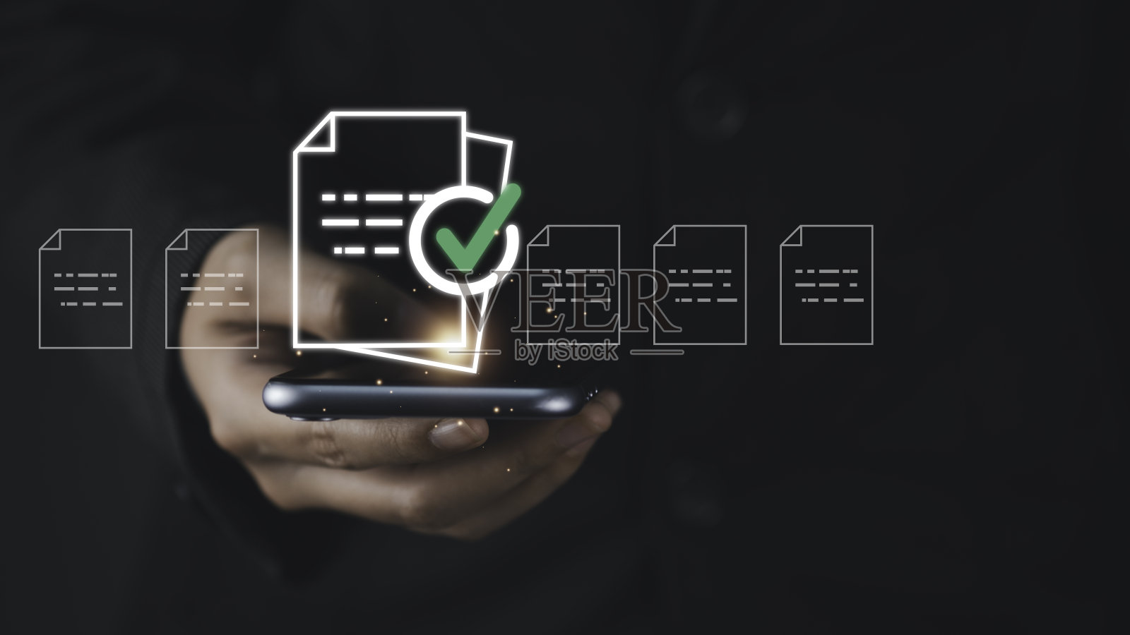 绩效检查表，评估概念的检查表调查。填写电子表格核对表，进行评估。数字文书工作，无纸化，在线调查。在复选框上打勾。照片摄影图片