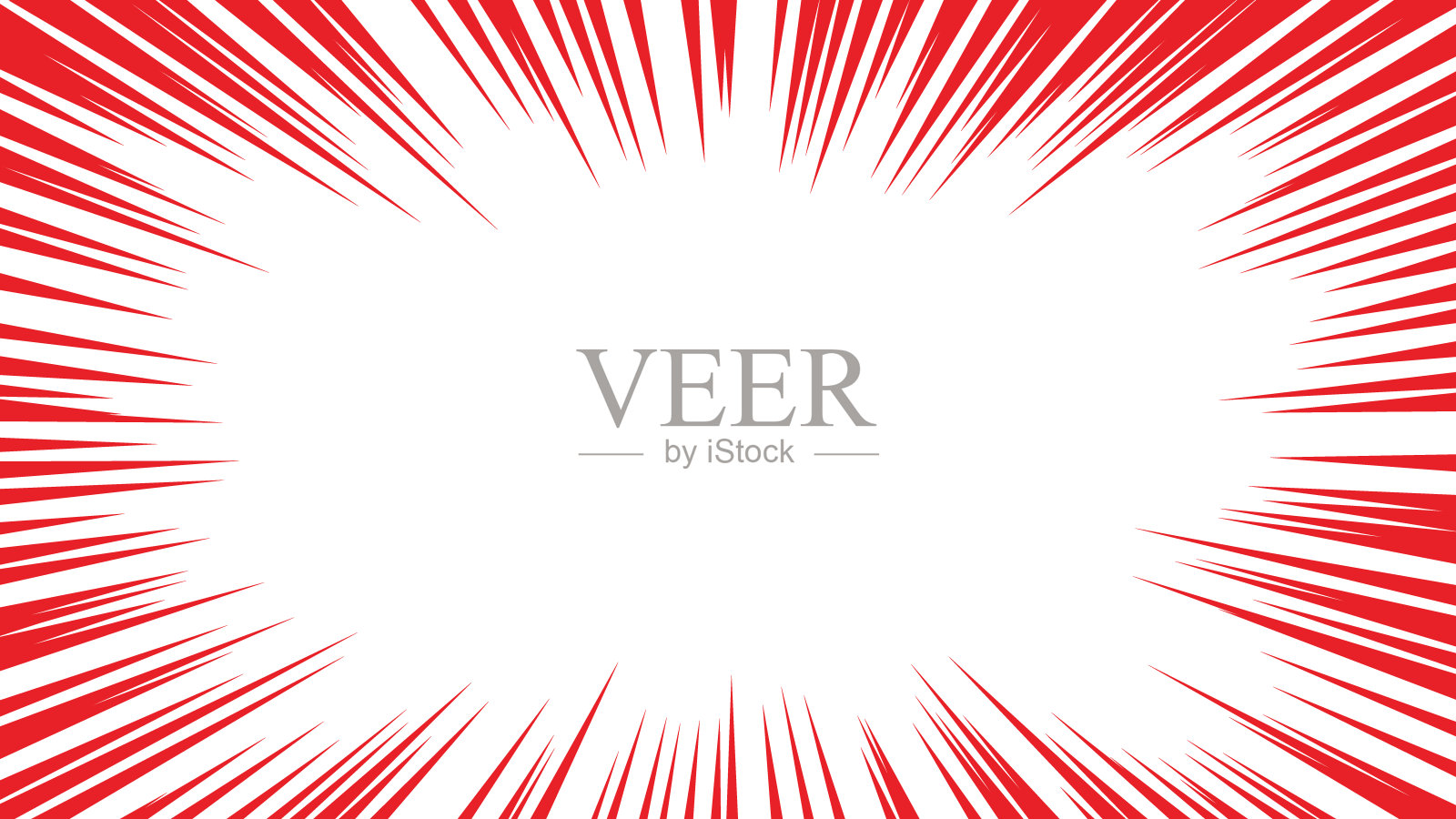 彩色卡通风格的简单集中的直线矢量背景材料插画图片素材