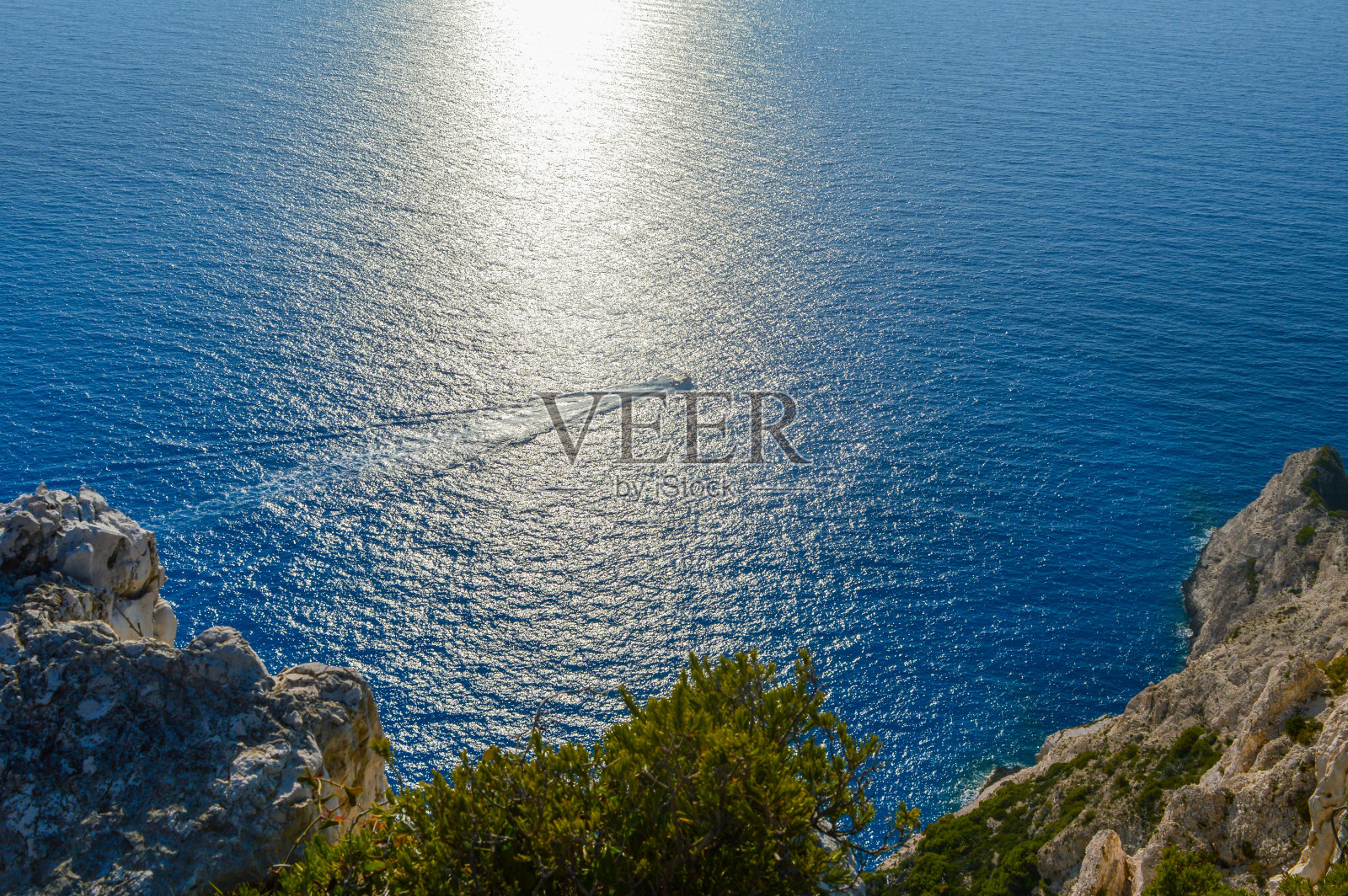 扎金索斯岛是希腊的避暑胜地照片摄影图片