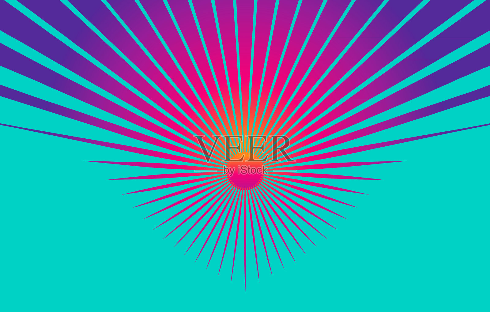 太阳和阳光插画图片素材