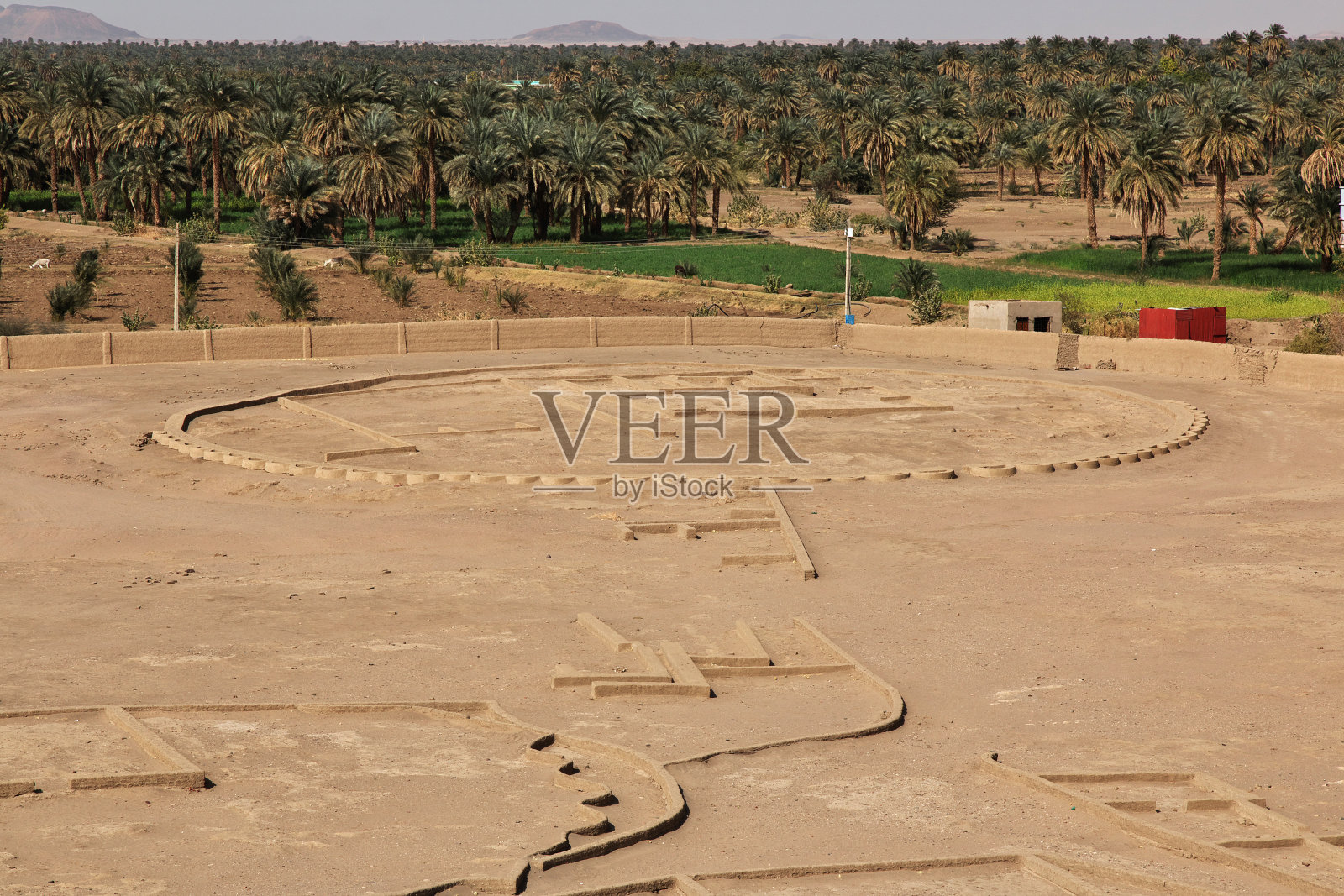 苏丹塞塞比古埃及神庙遗址照片摄影图片