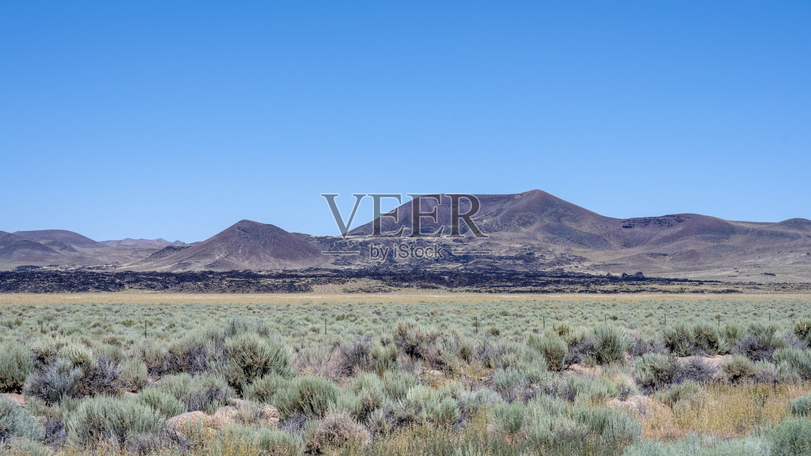 黑岩熔岩流，内华达州照片摄影图片