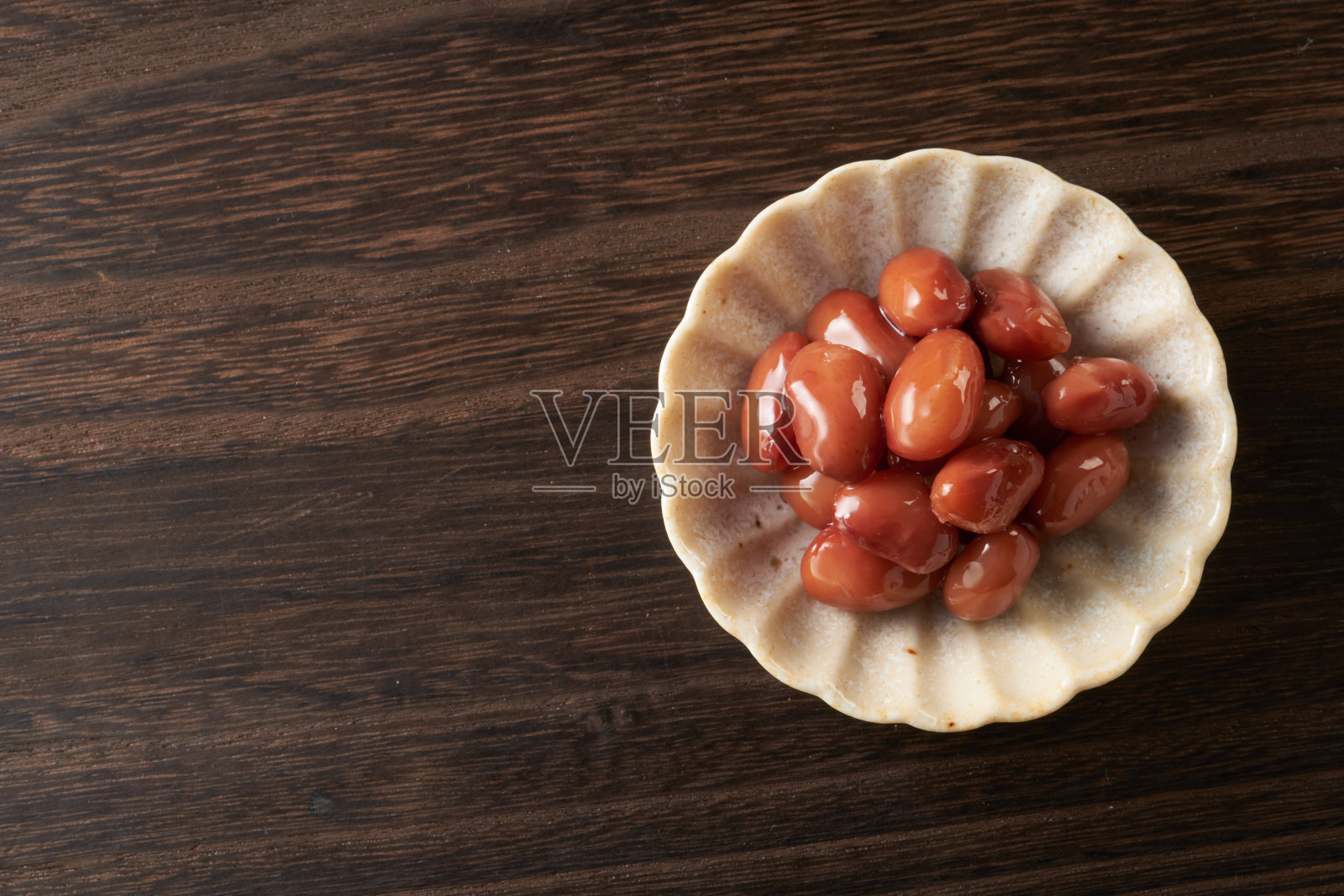 煮豆的图片，一种传统的日本食物照片摄影图片