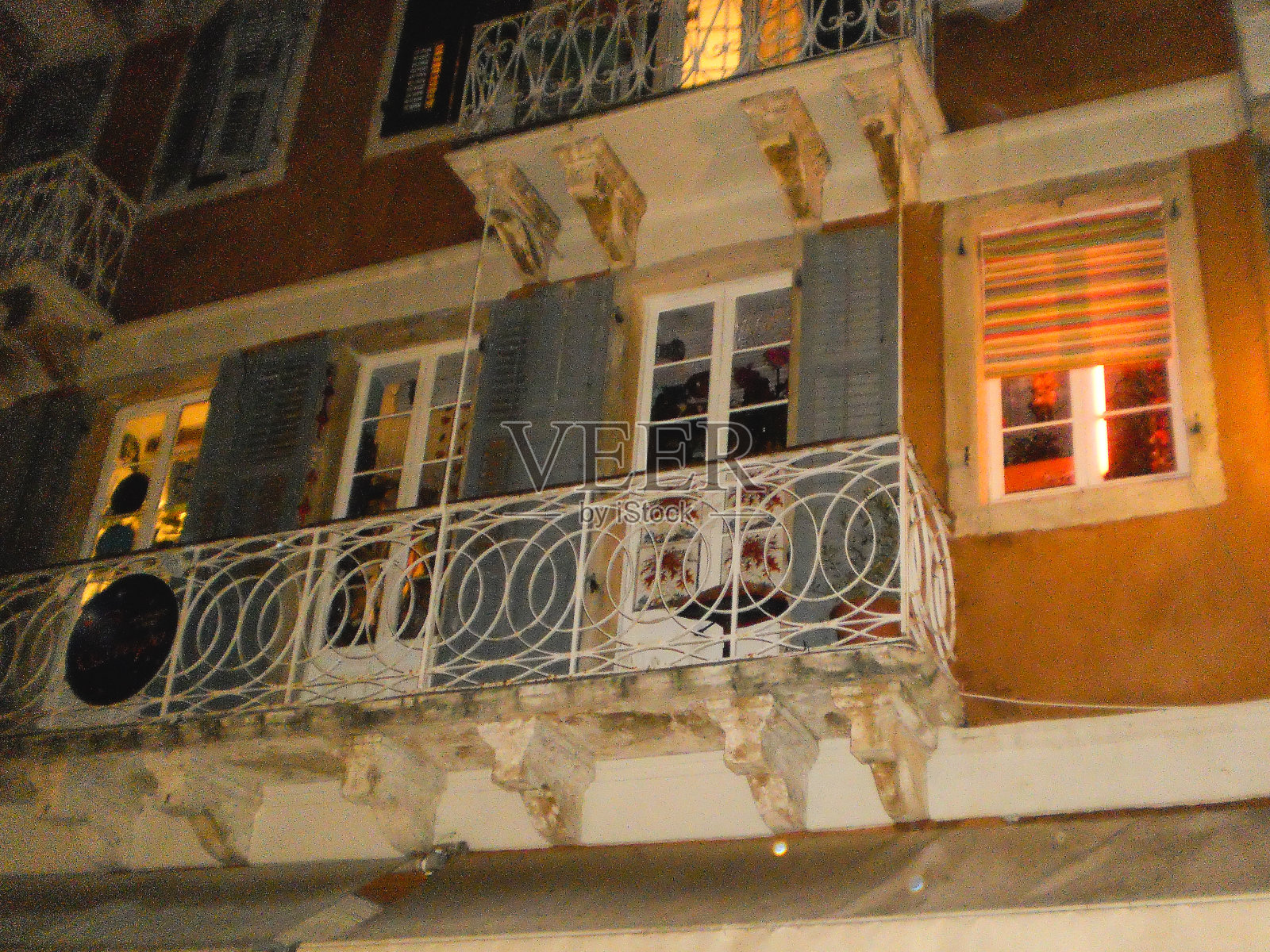 克尔基拉岛是希腊的避暑胜地照片摄影图片