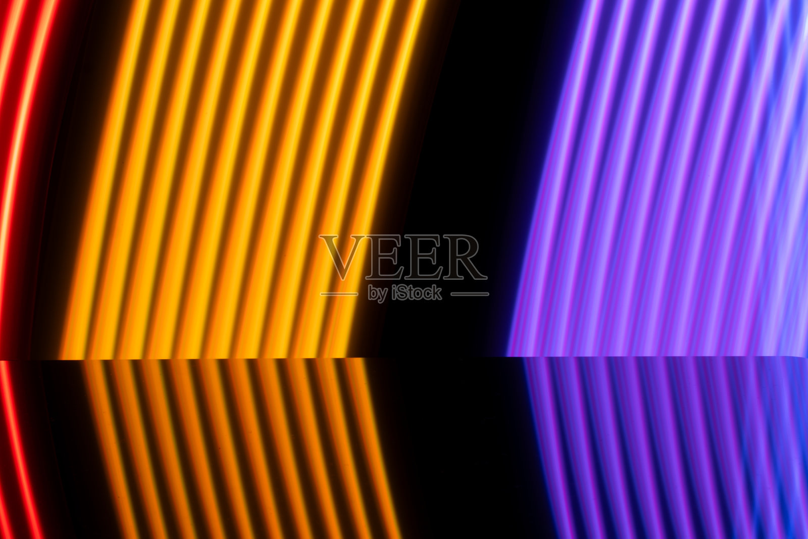 抽象的背景与线条和彩色灯光照片摄影图片
