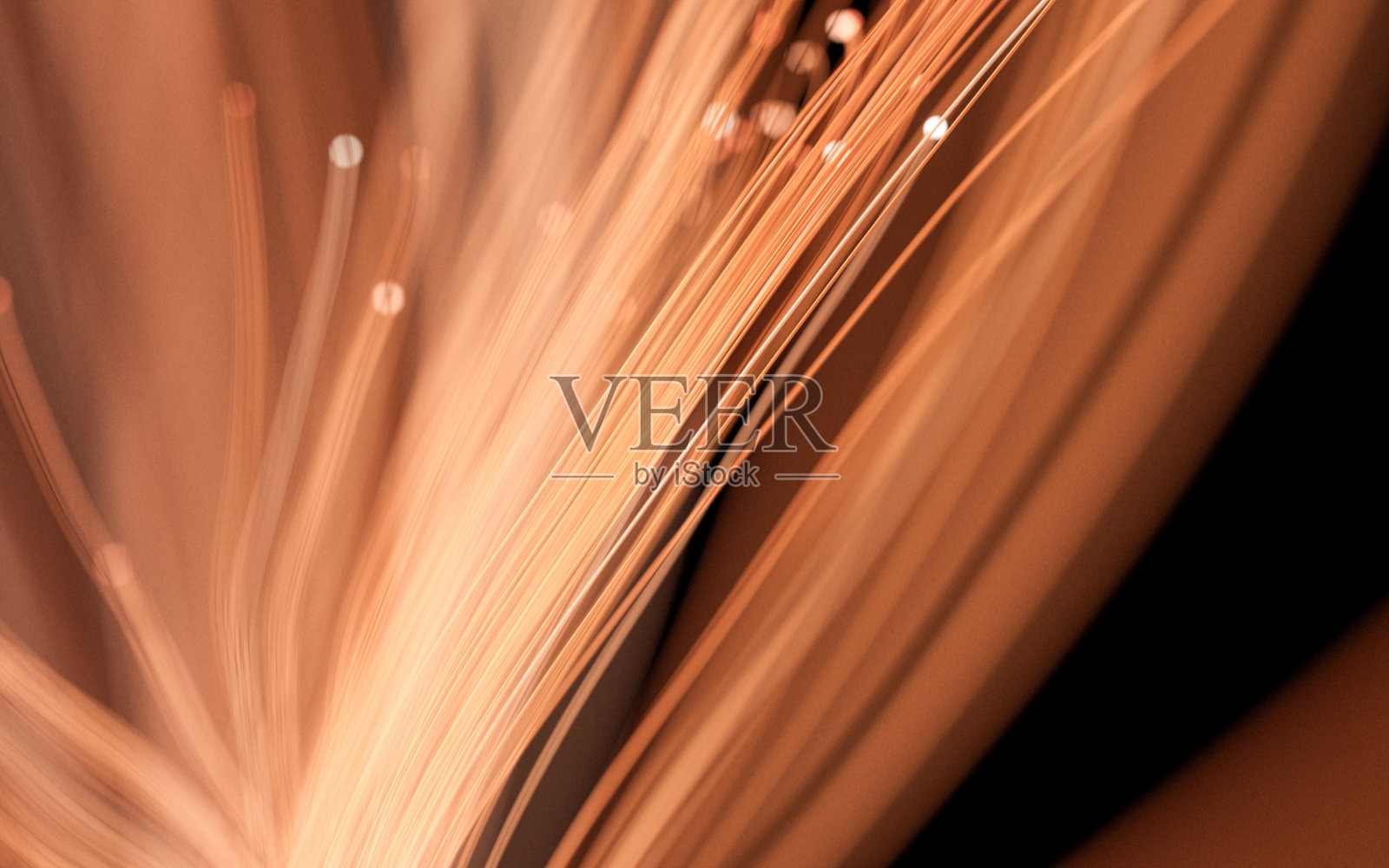 流动的霓虹曲线线条背景，3d渲染。照片摄影图片