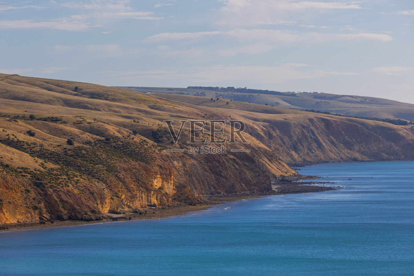 美丽的海洋海岸线照片摄影图片