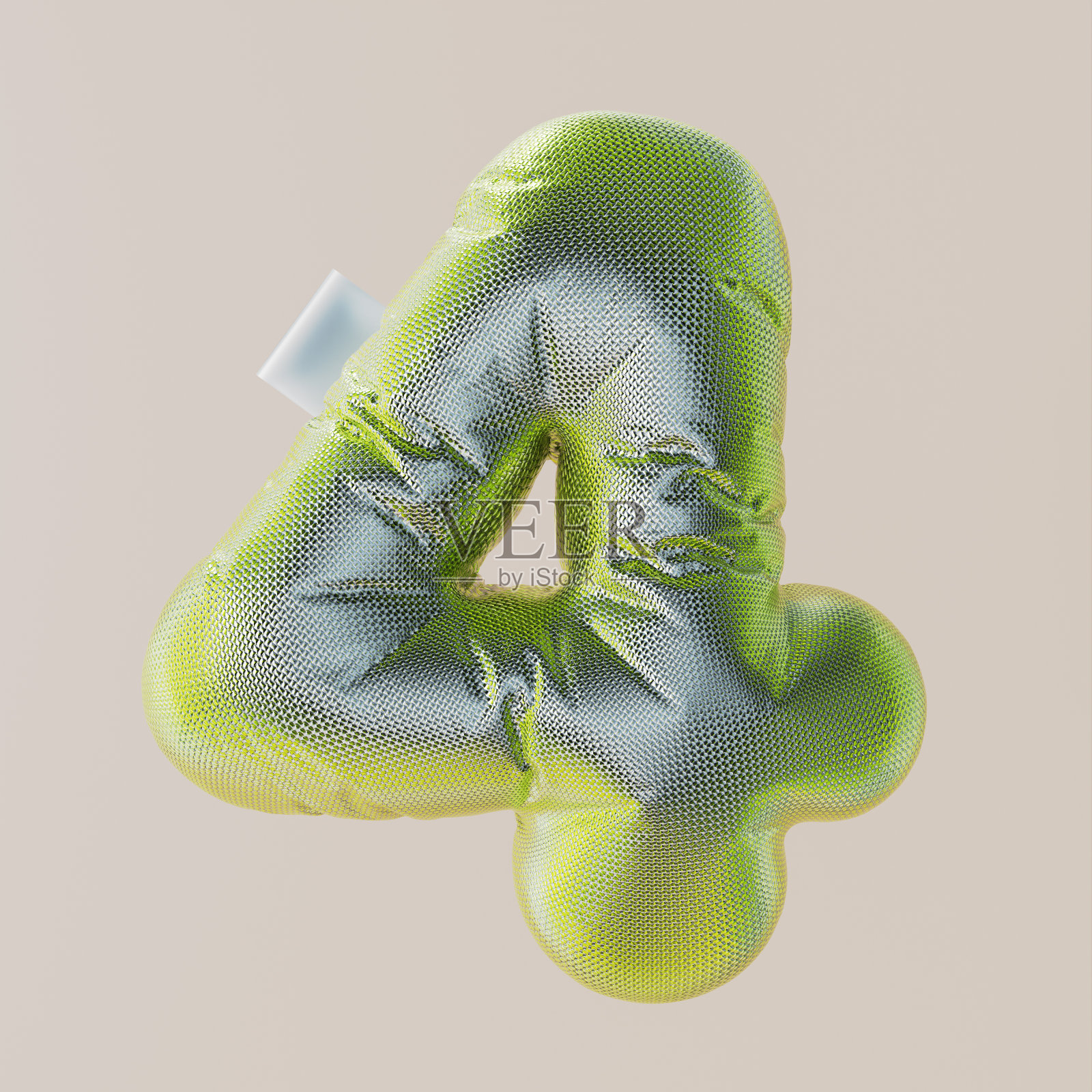 充气，气泡，金属，银色，鳞片，金属鳞片3D 4。3 d渲染。照片摄影图片