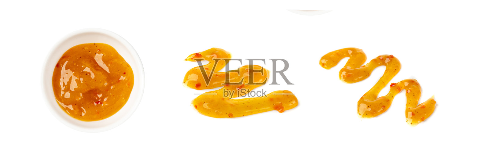 芒果酸辣酱，甜橙辣椒酱，芒果白辣椒酱照片摄影图片