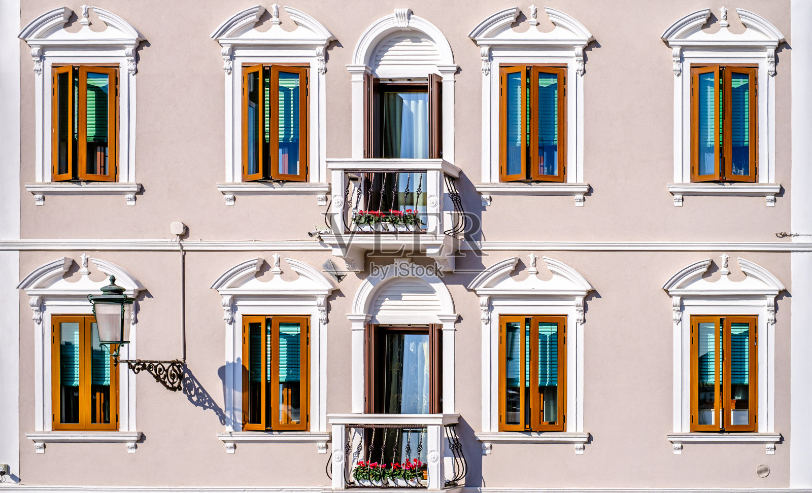 意大利著名的基奥贾古城照片摄影图片