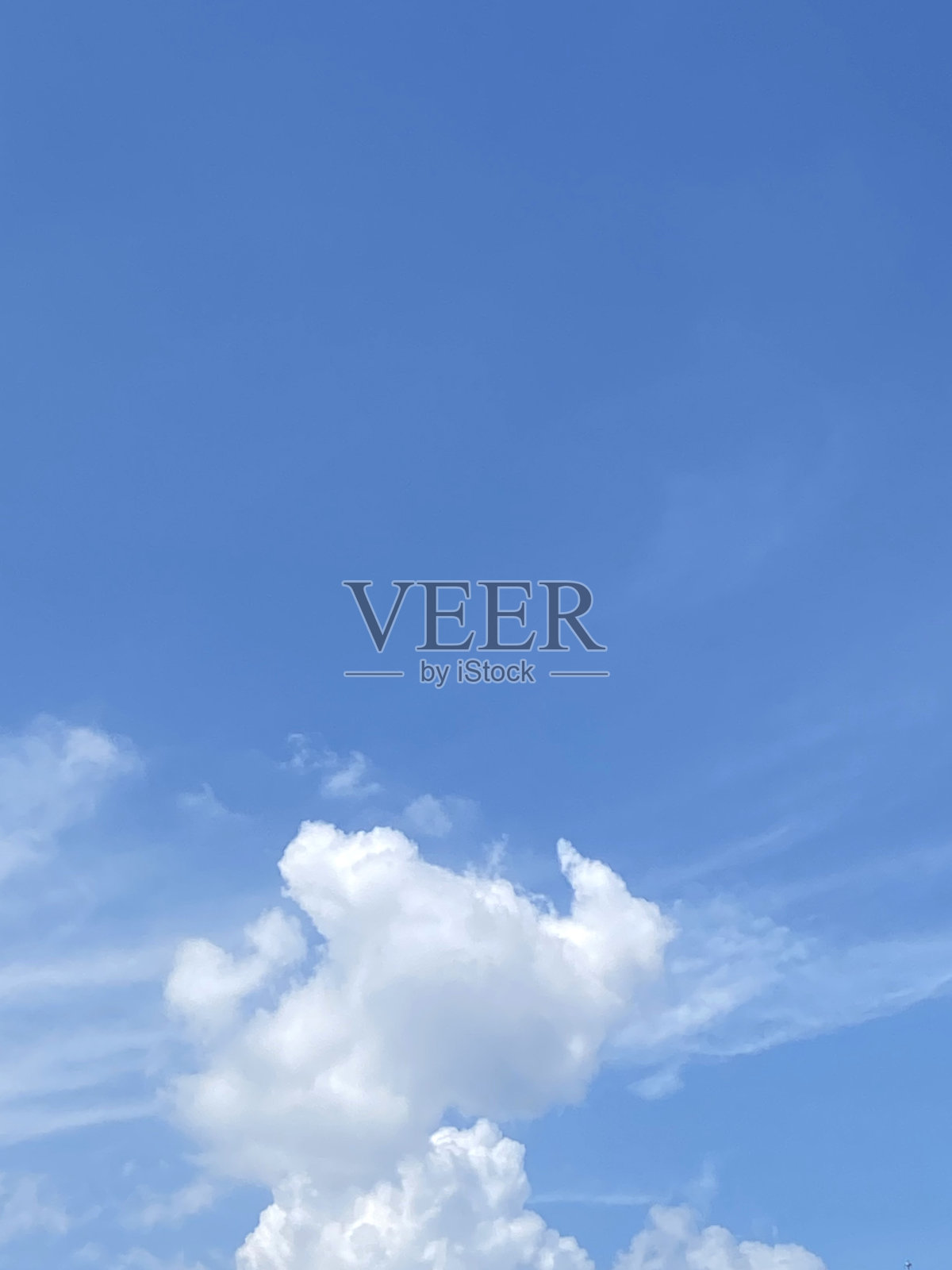 蓝天与云景背景照片摄影图片