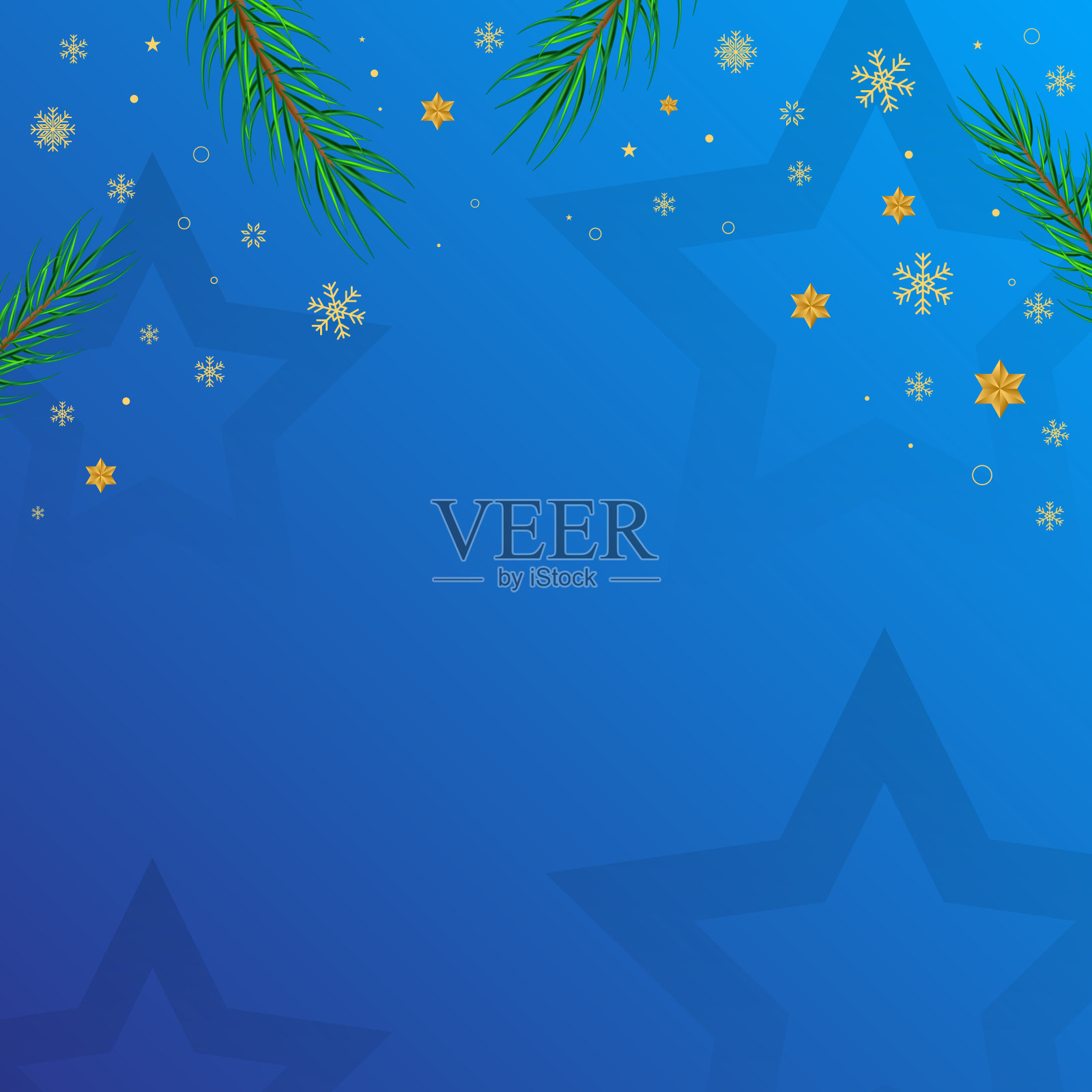 圣诞快乐或新年快乐的背景。抽象向量插图。节日设计贺卡，邀请，日历等矢量股票插图插画图片素材