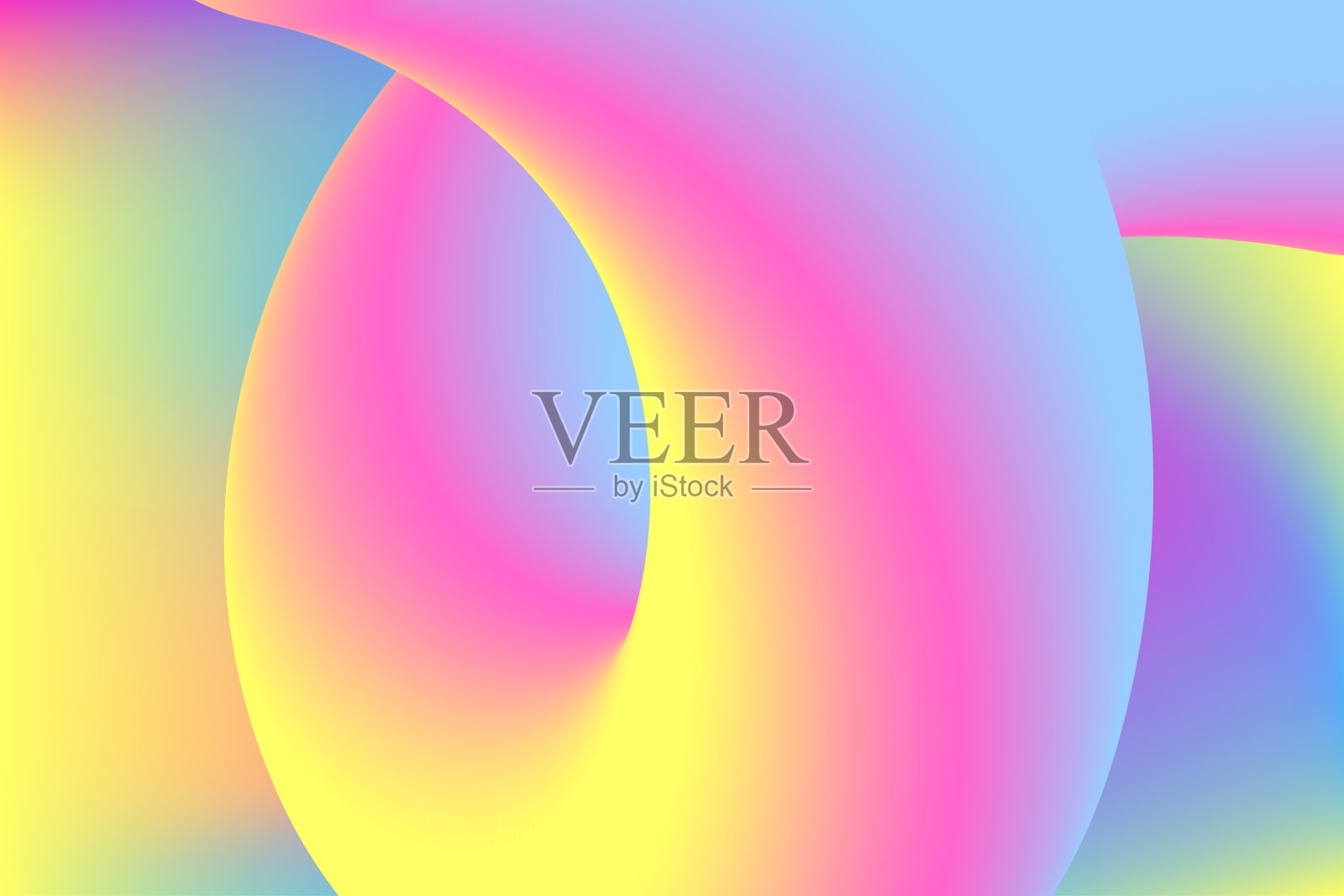 抽象曲线背景。插画图片素材