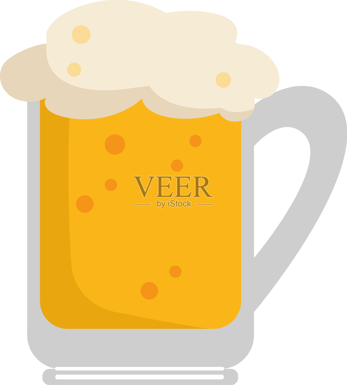 啤酒节啤酒图标设计元素图片