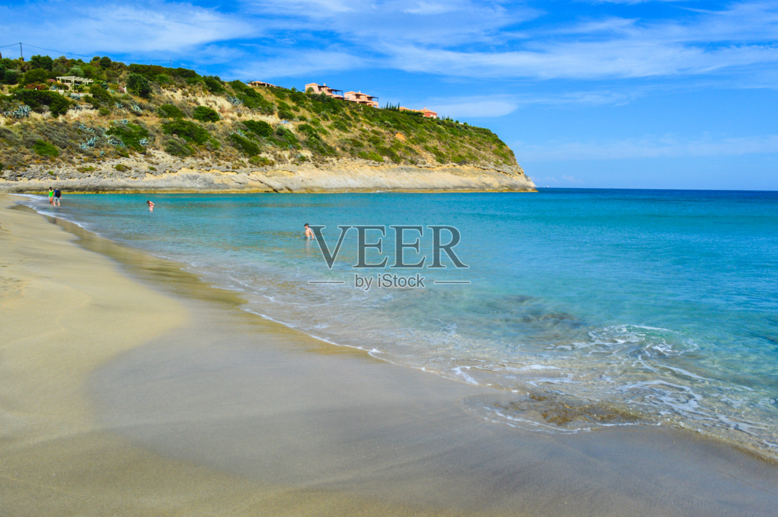 凯法利尼亚岛是希腊的避暑胜地照片摄影图片