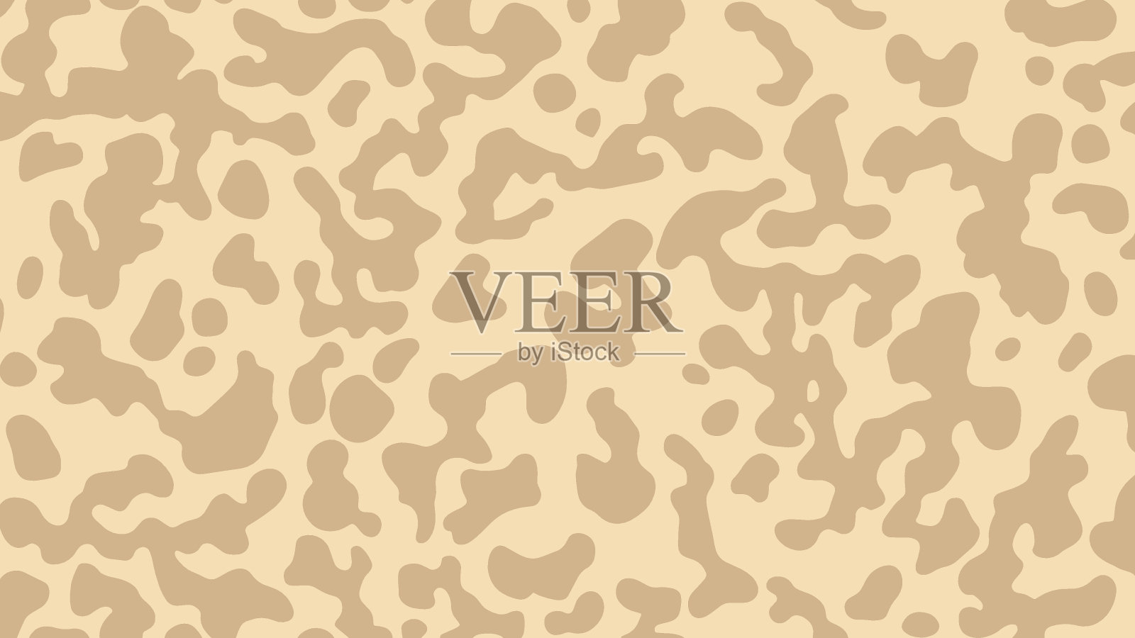 战略迷彩图案:军事启发矢量艺术收集图案，军事迷彩无缝纹理插画图片素材