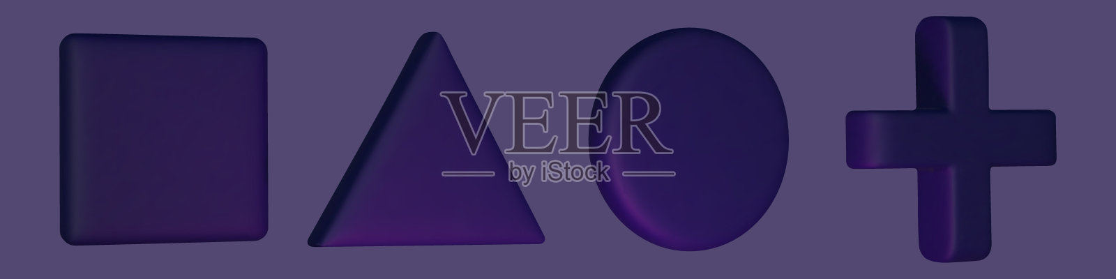 3d按钮游戏集。用于视频游戏的按钮操纵杆。3d矢量渲染隔离。插画图片素材