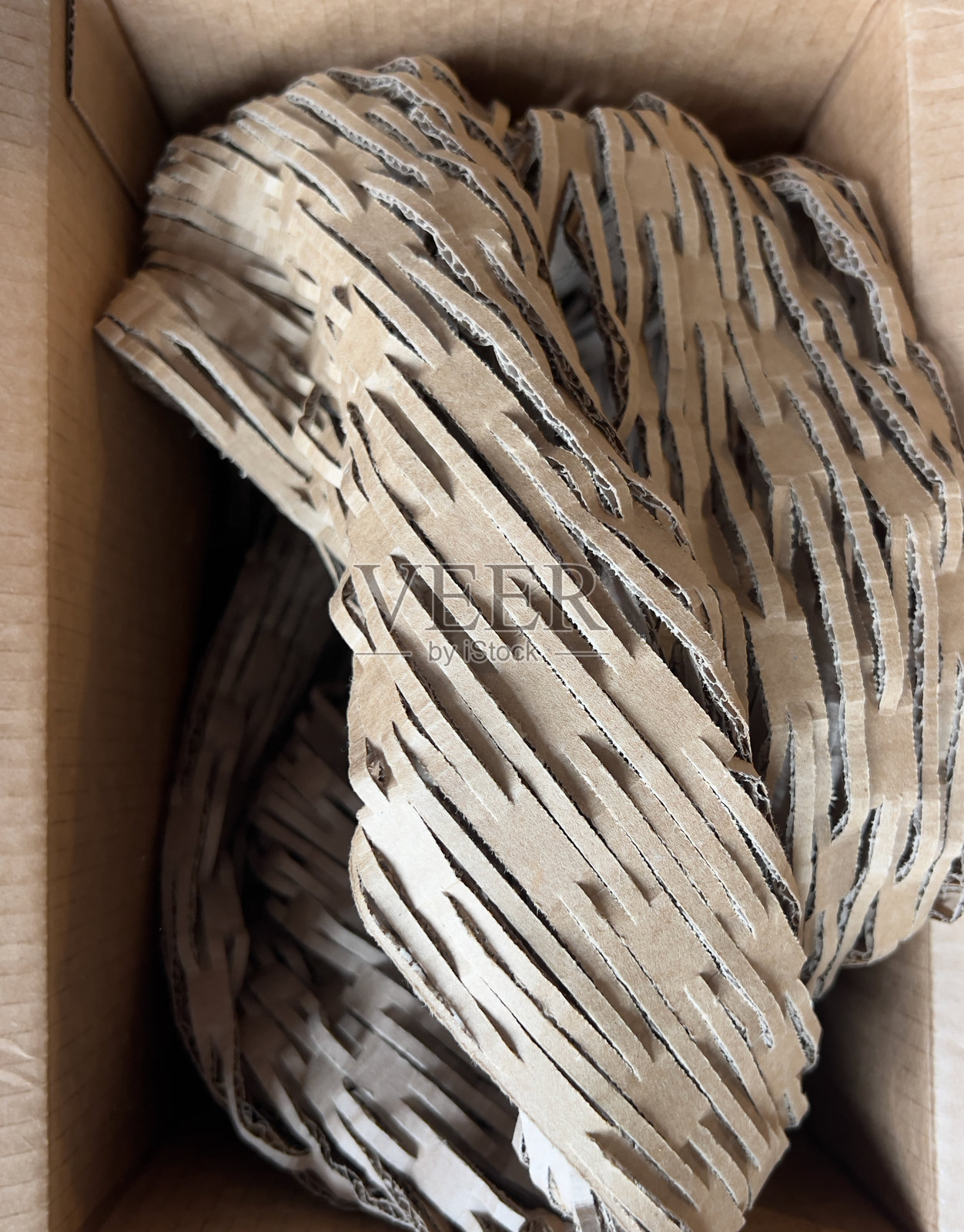 纸箱碎纸照片摄影图片