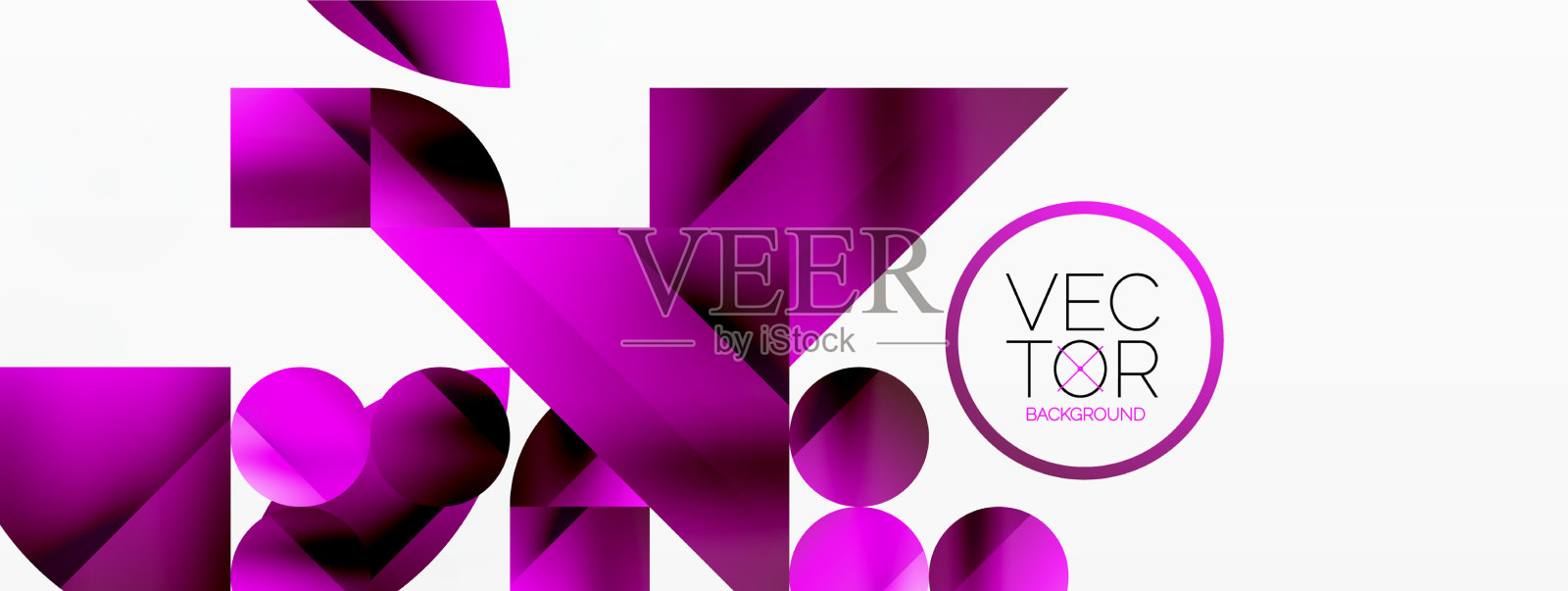 极简几何背景插画图片素材