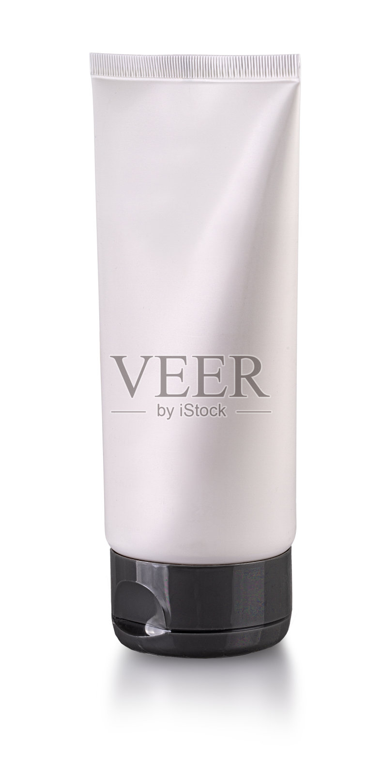 化妆管在白色孤立的背景照片摄影图片