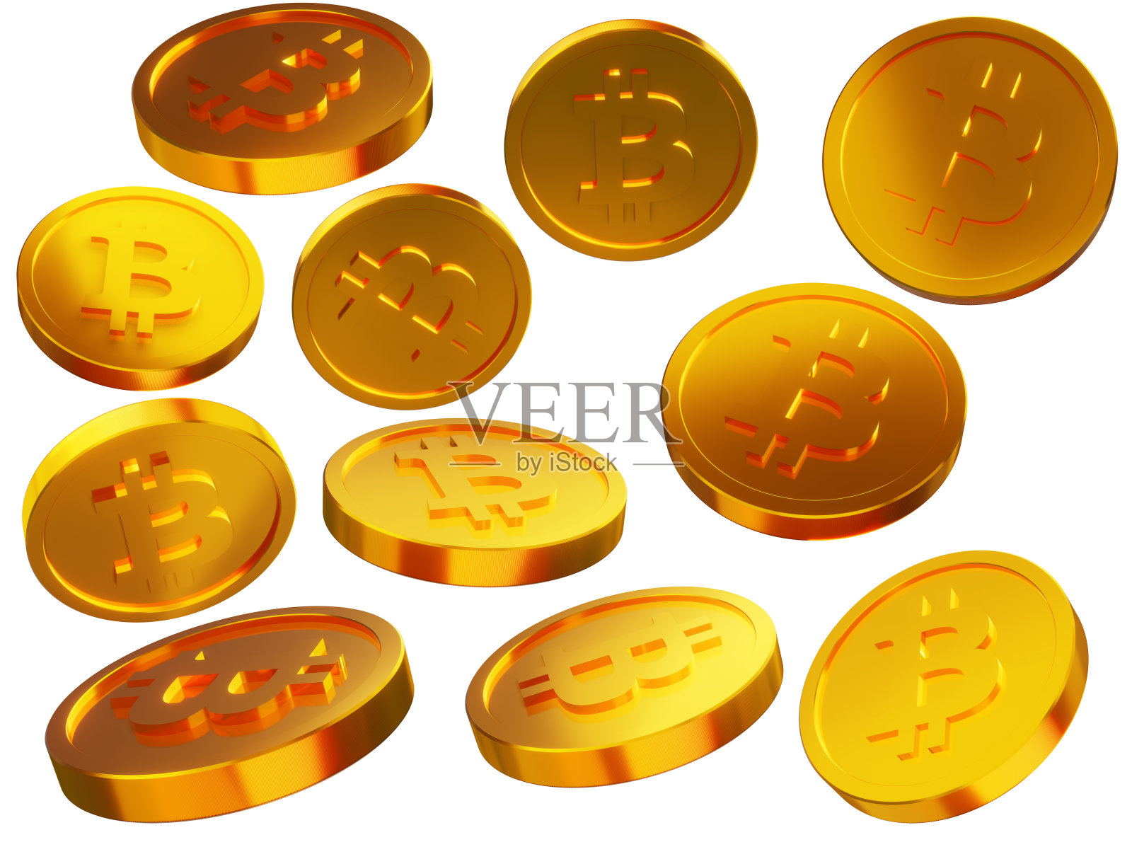 比特币照片摄影图片