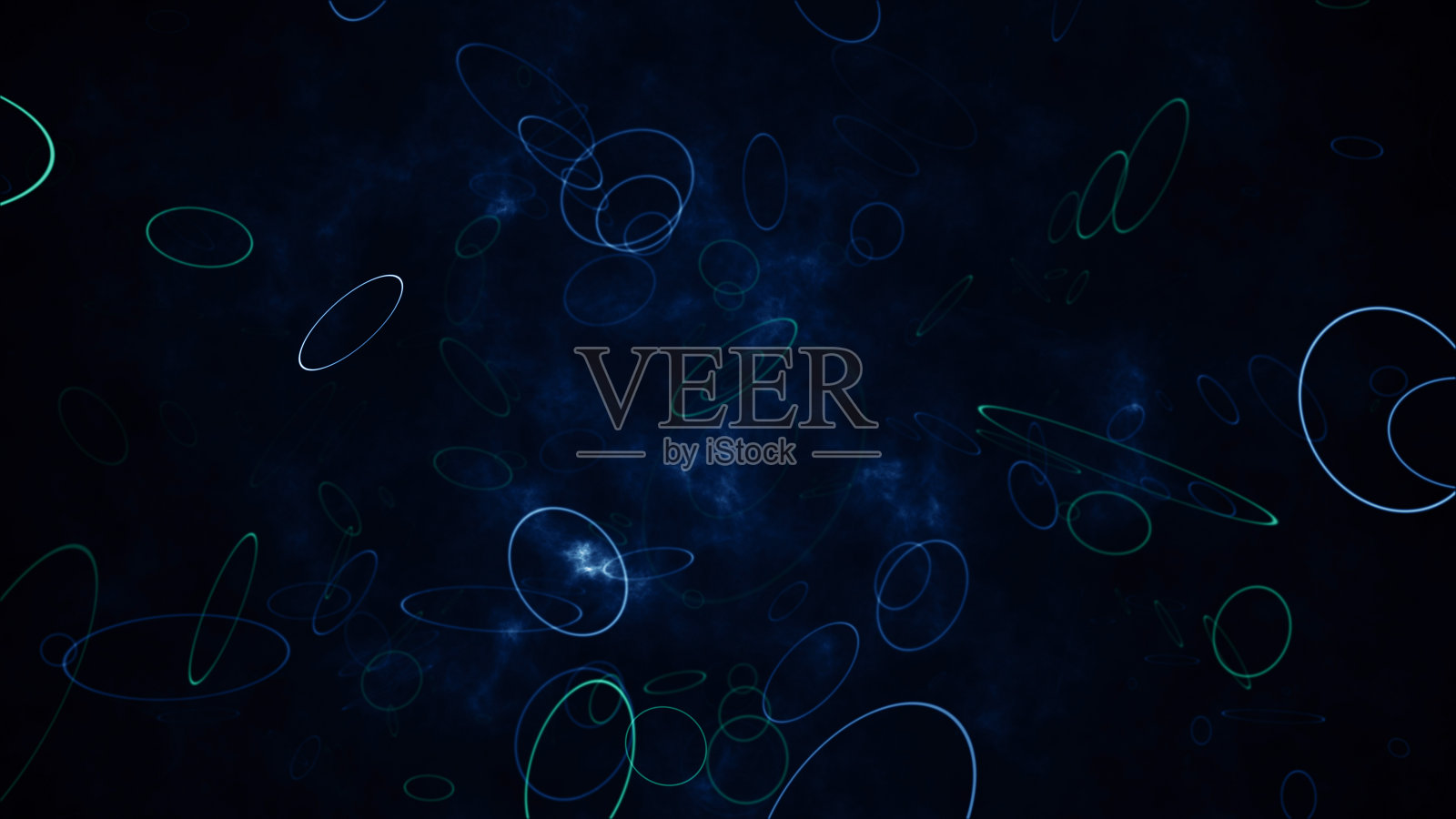 蓝色尘埃抽象光散景运动标题电影背景照片摄影图片