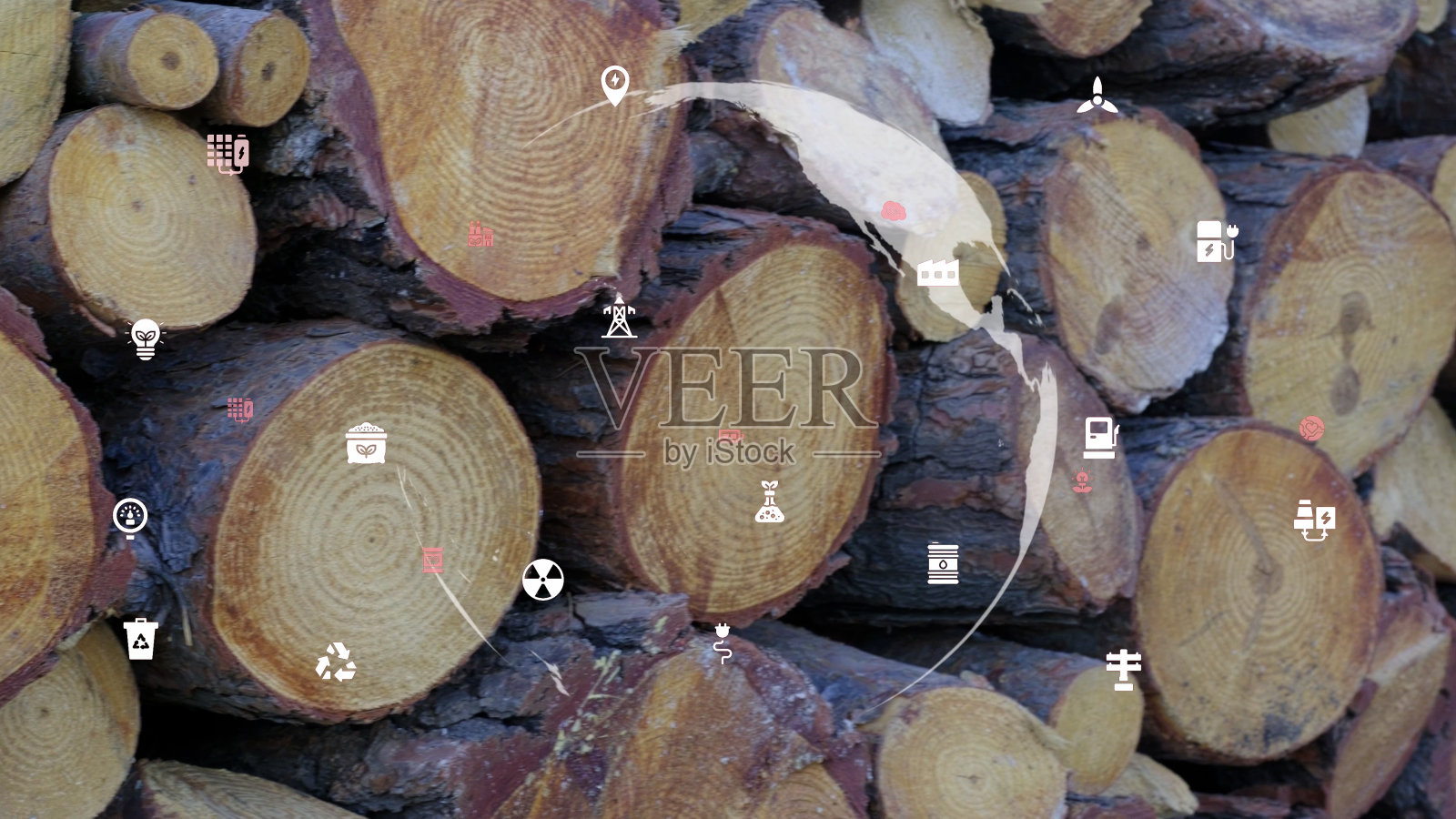 环保技术理念。可持续发展目标。西班牙。照片摄影图片