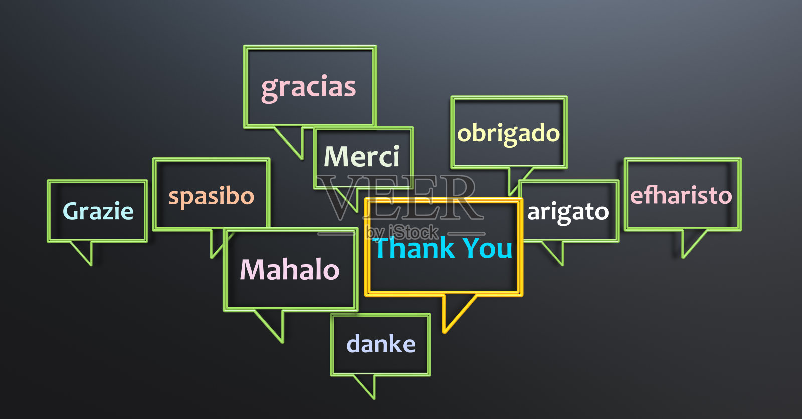 谢谢多语言照片摄影图片